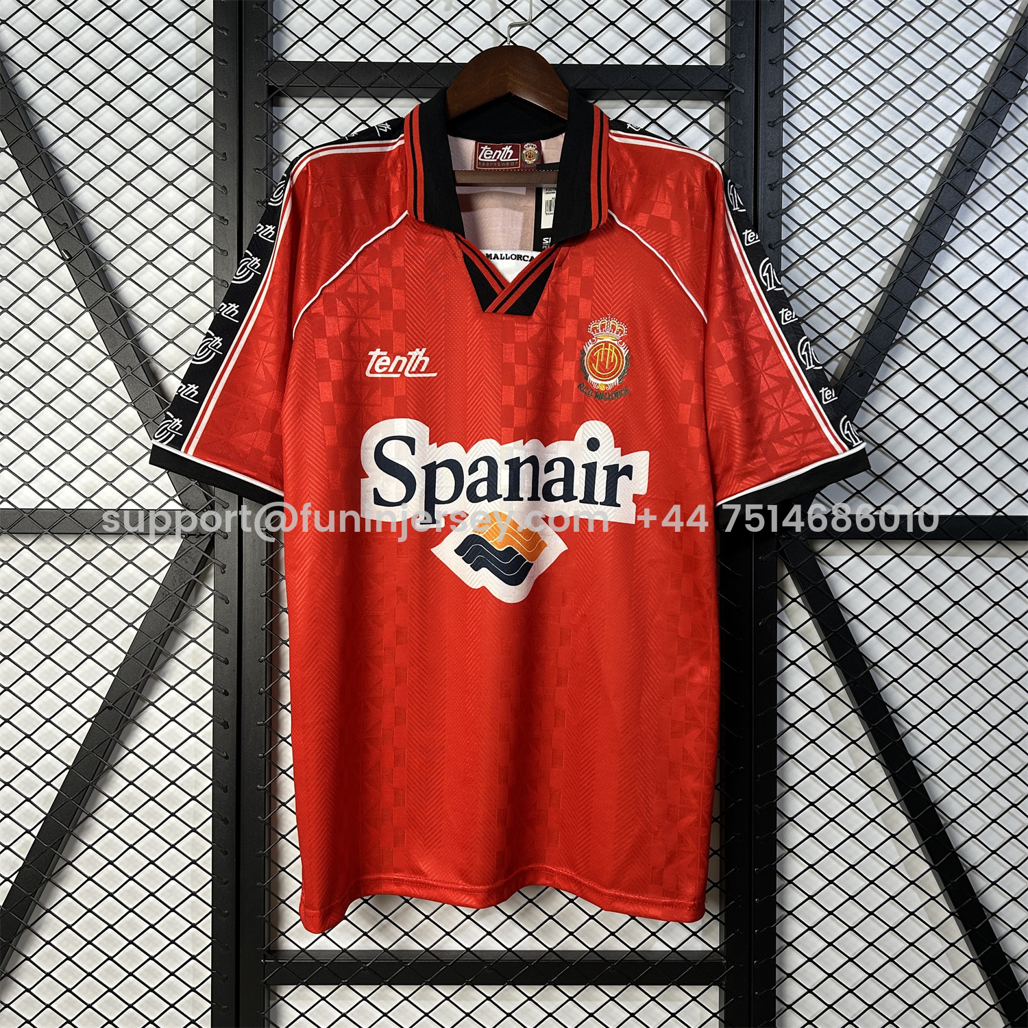 Funinjersey-Retro Mallorca 1996-97 Home Jersey