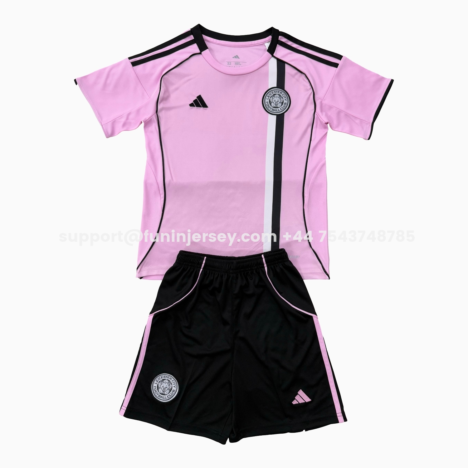 Funinjersey-Leicester City 25-26 Third Men's Adult Jersey Set - Fans Version