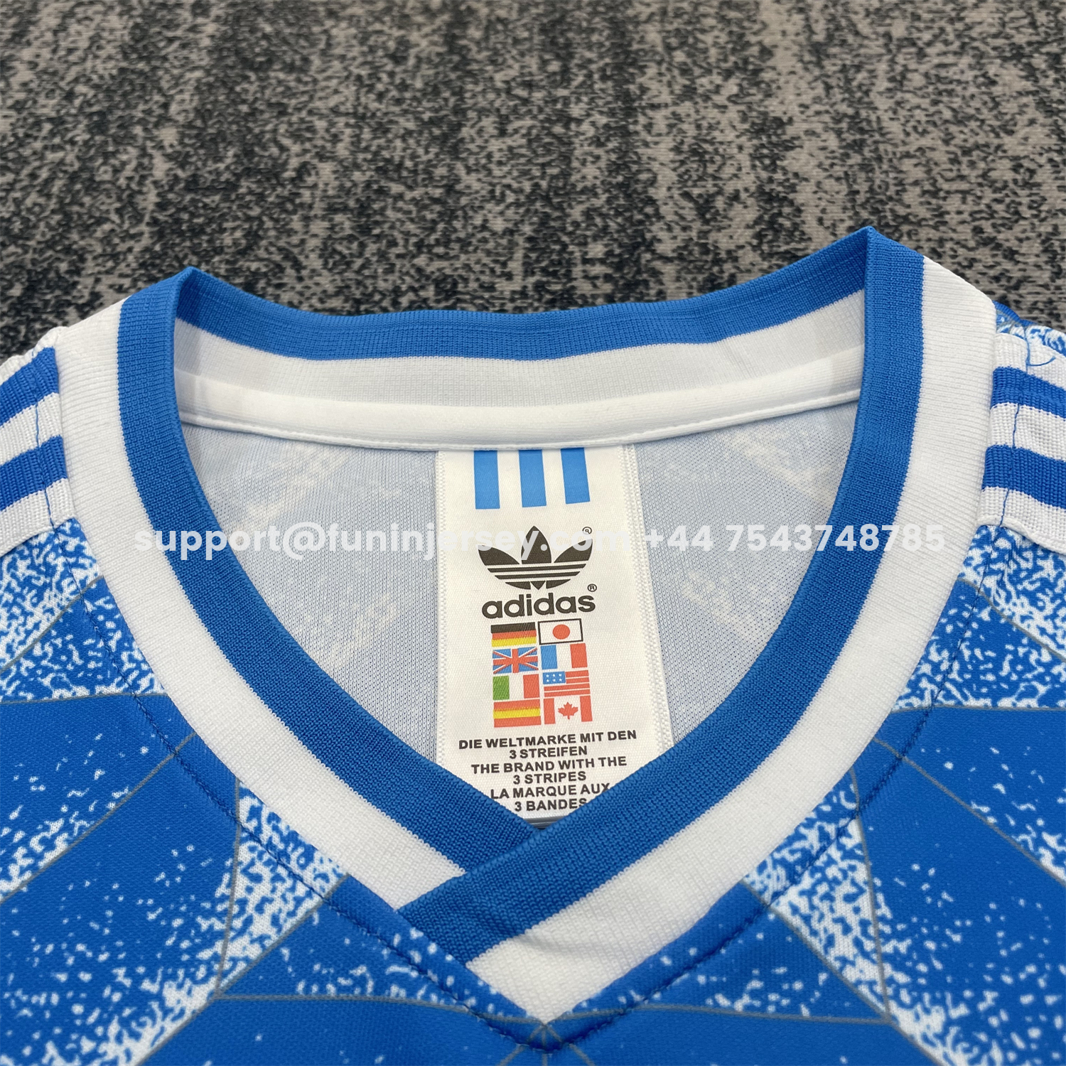 Funinjersey-Retro Netherlands 1988 Away Kids Kit