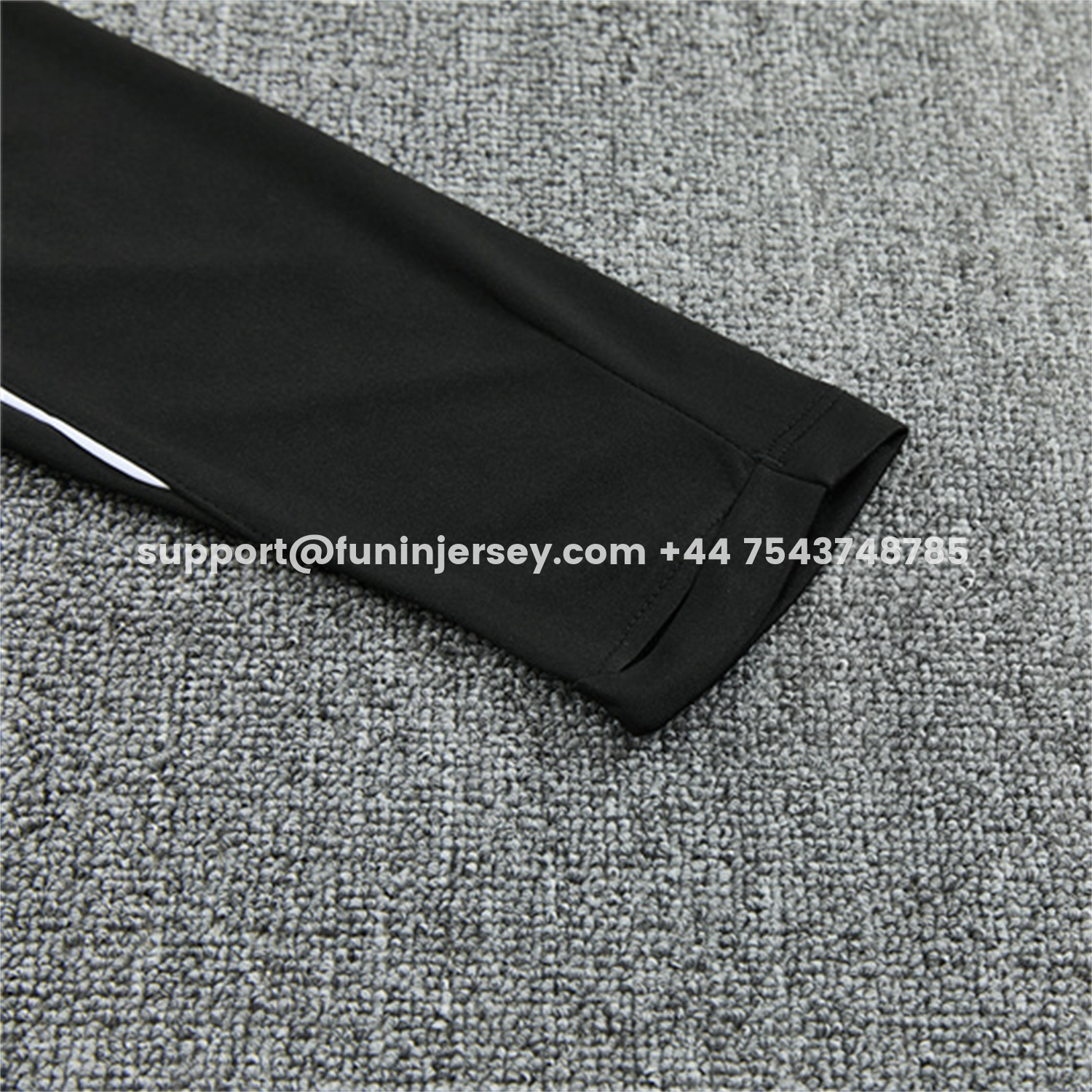 Funinjersey-Atletico Madrid 26-27 Long Sleeve Training Set - Black Top & Black Pants