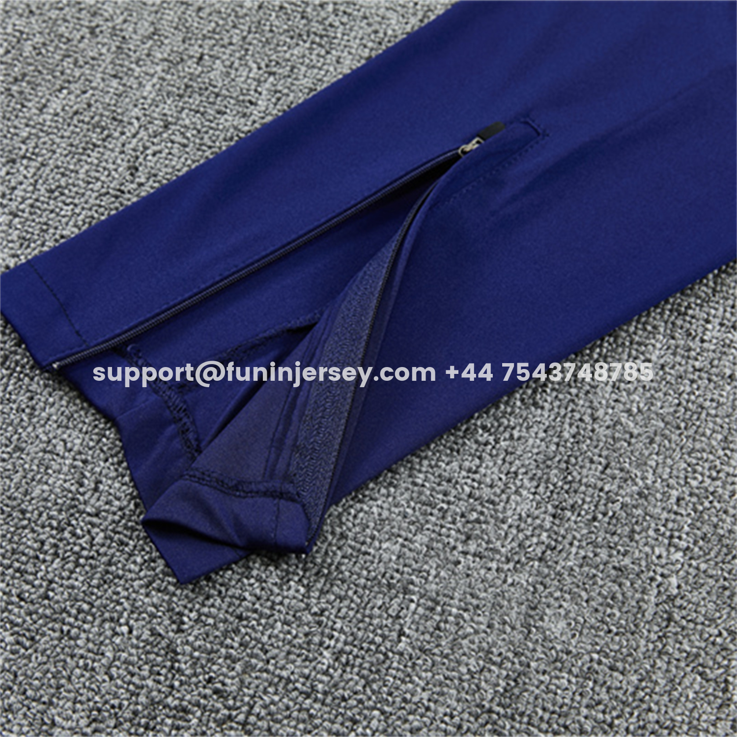 Funinjersey-Inter Milan 26-27 Kids Long Sleeve Training Set - Royal Blue Top & Royal Blue Pants