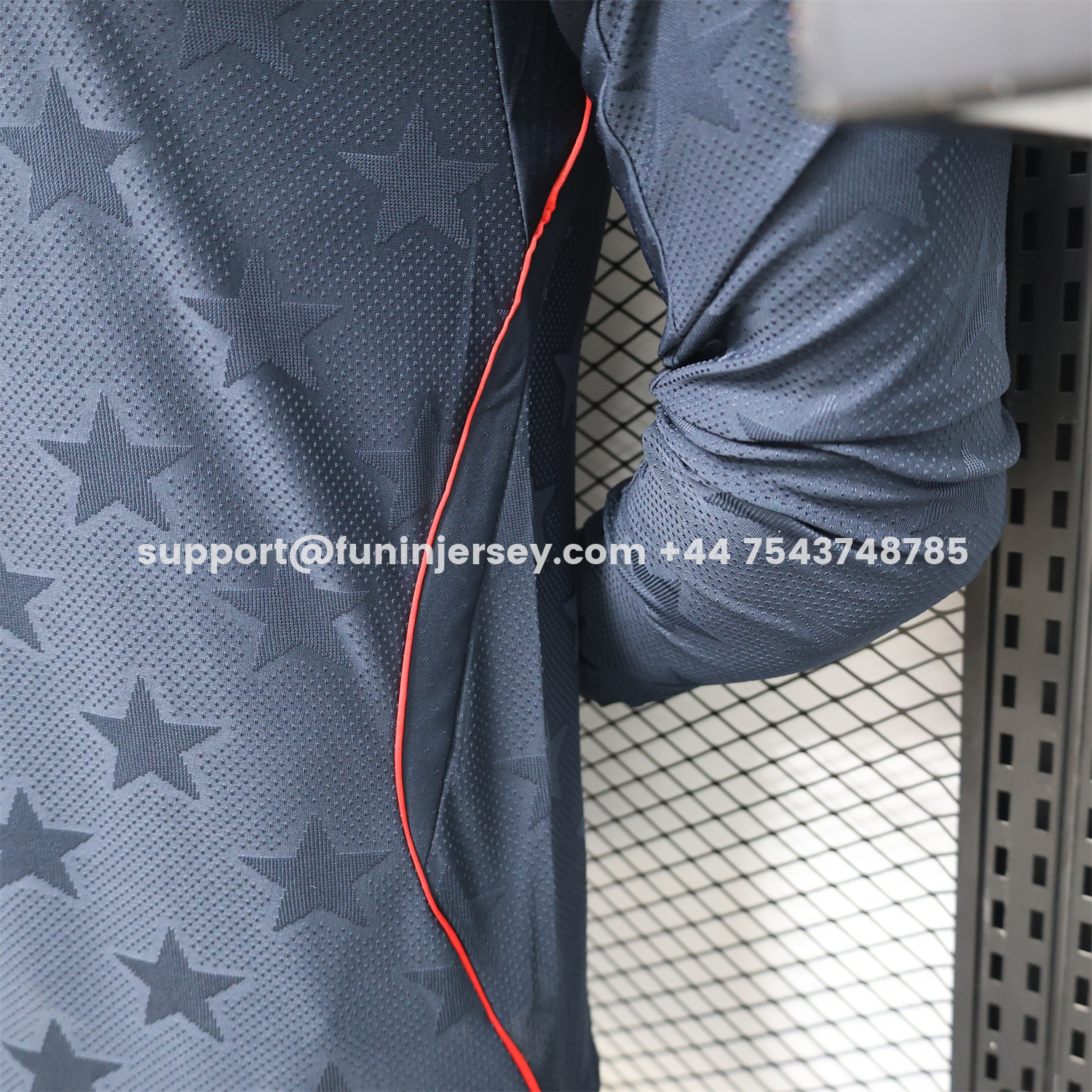 Funinjersey-United States USA 2026 Away Long Sleeves Jersey - Player Version