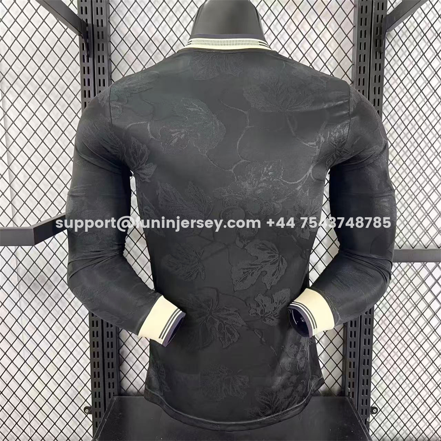 Funinjersey-Juventus 25-26 Third Black Long Sleeves Jersey - Player Version