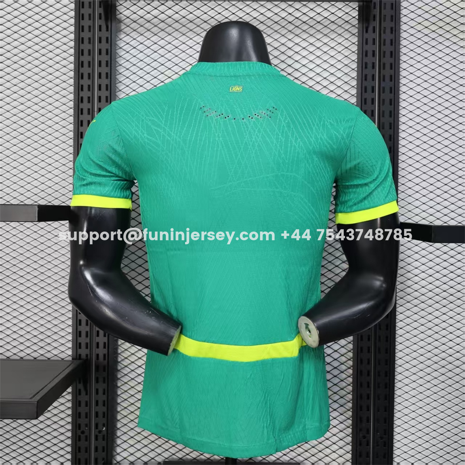 Funinjersey-Senegal 2026 Away Double Stars Jersey - Player Version