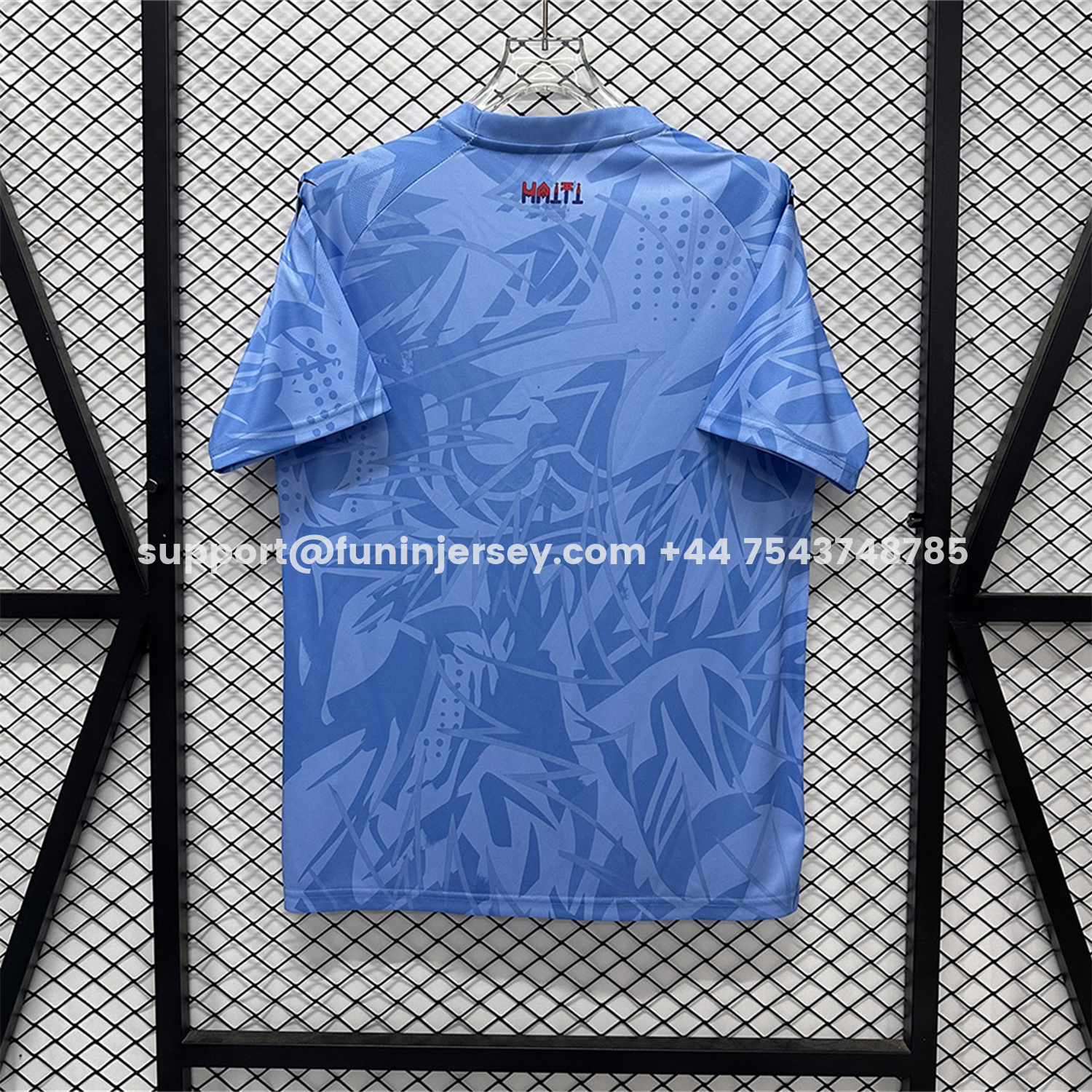 Funinjersey-Haiti 26-27 Blue Goalkeeper Jersey - Fans Version