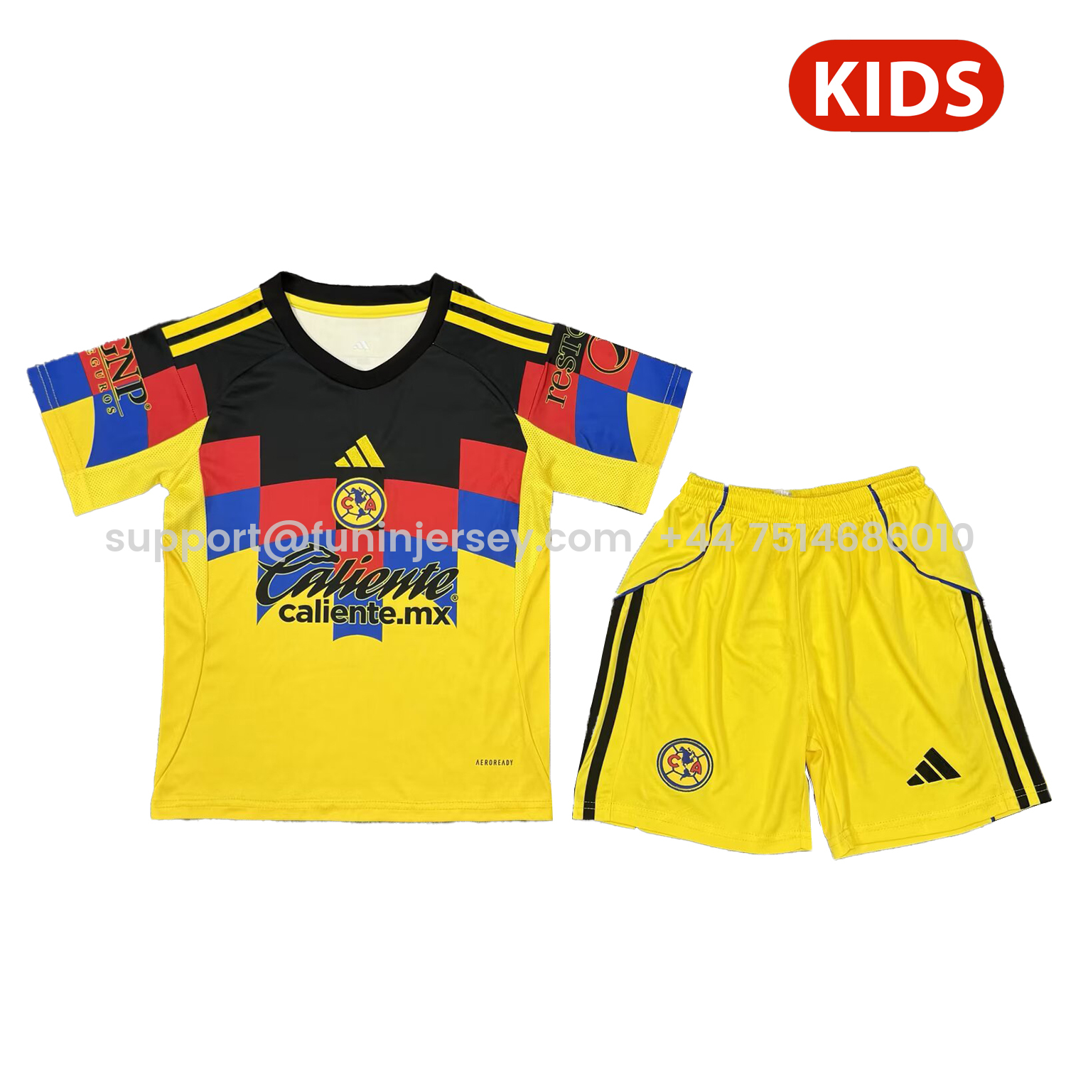 Funinjersey-Club América 25-26 Home Kids Kit