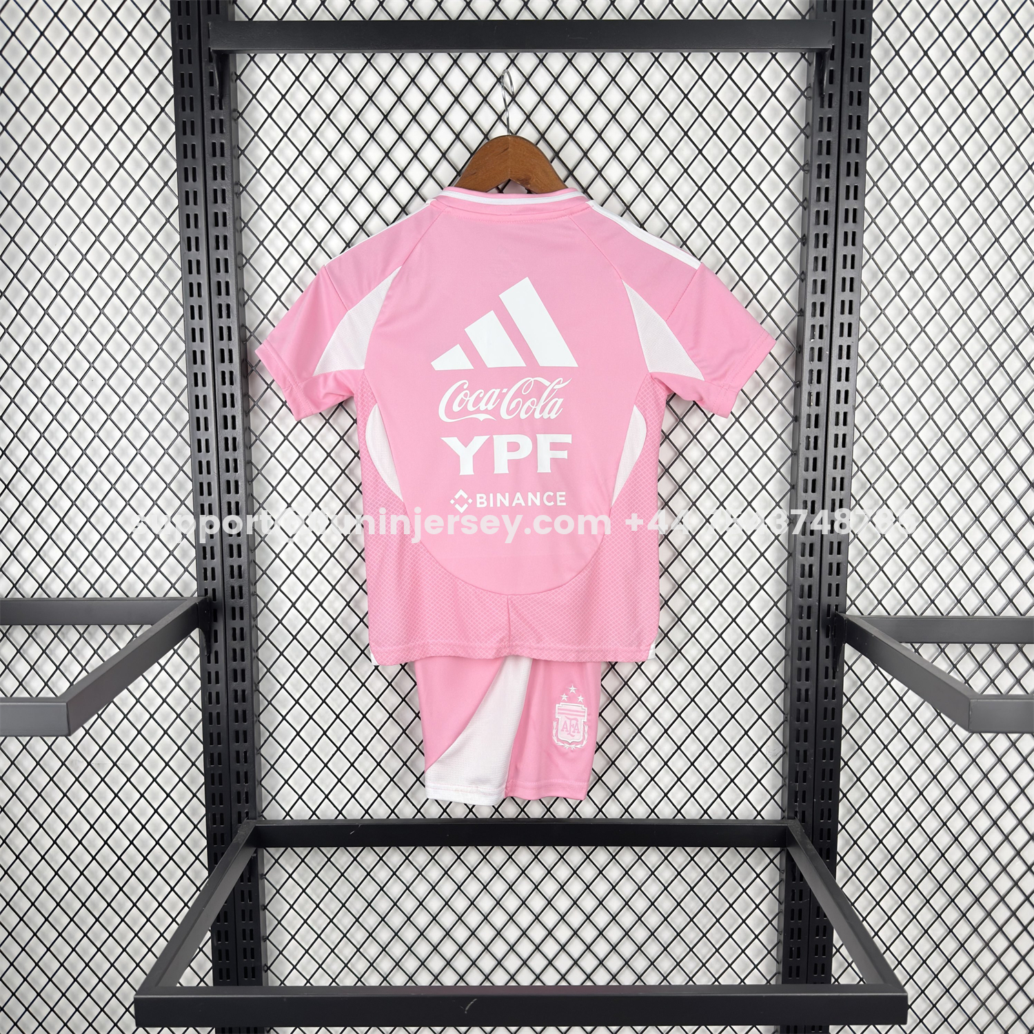 Funinjersey-Argentina 2026 Pink Special Kids Kit