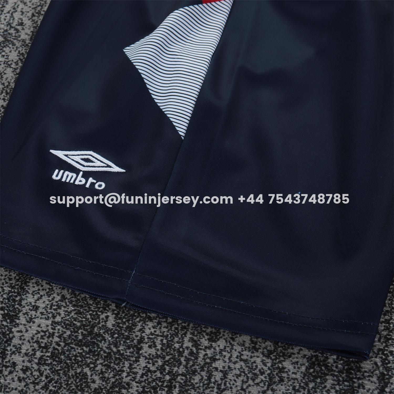 Funinjersey-Retro England 1990 Home Kids Kit