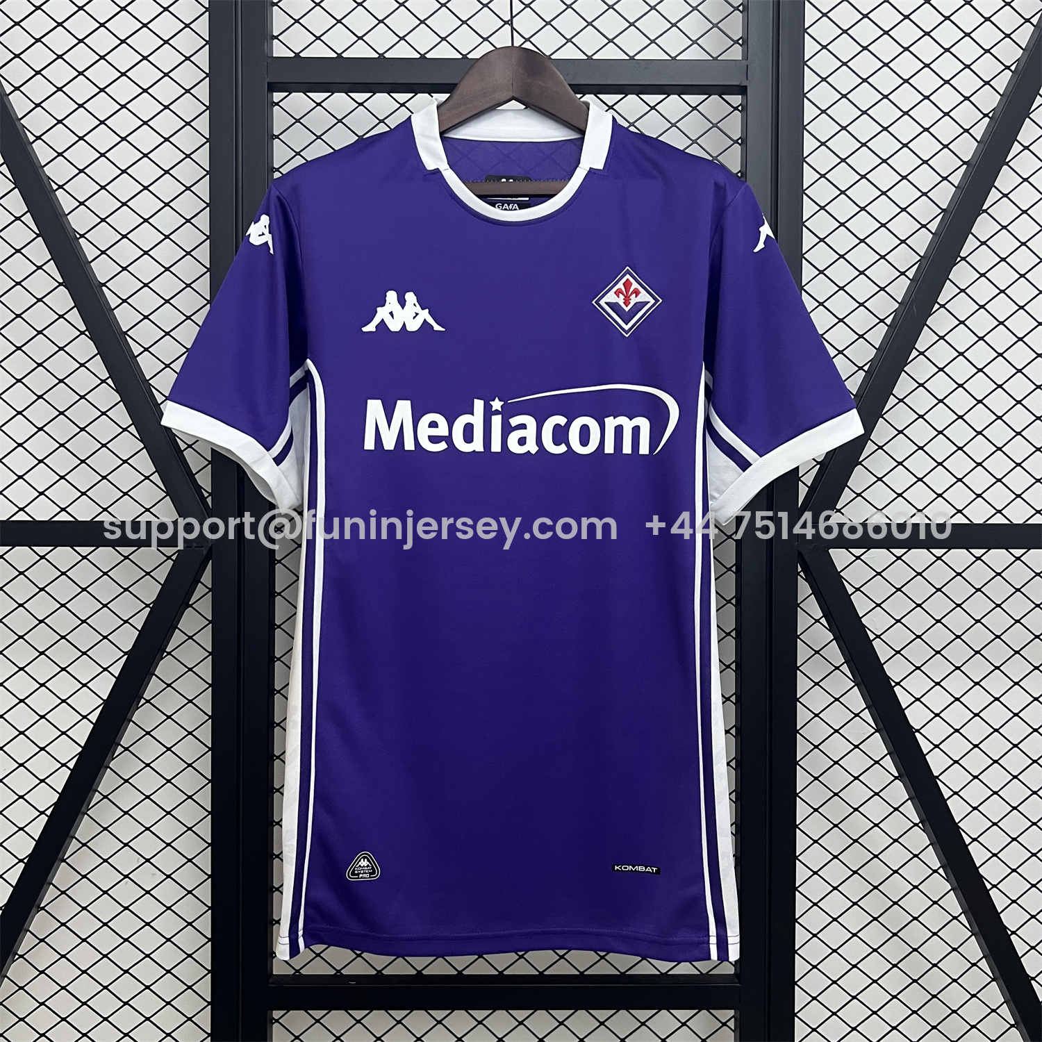 Funinjersey-Fiorentina 25-26 Home Jersey - Fans Version