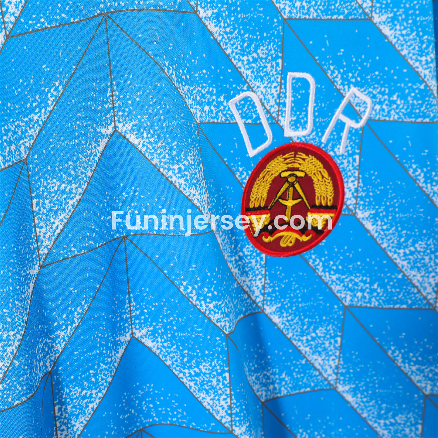 Funinjersey-Retro East Germany 1988 Away Jersey