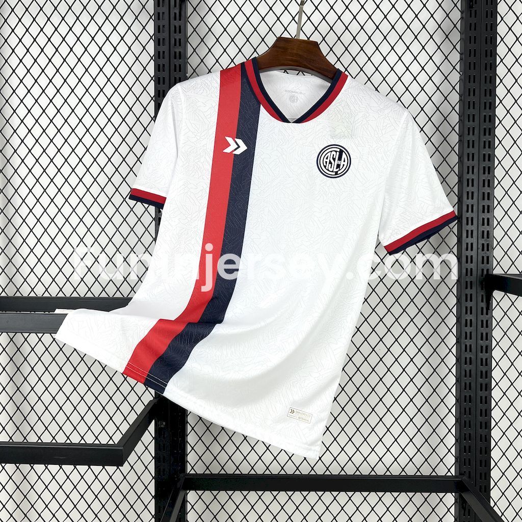 Funinjersey-San Lorenzo 25-26 Away Unsponsored Jersey - Fans Version