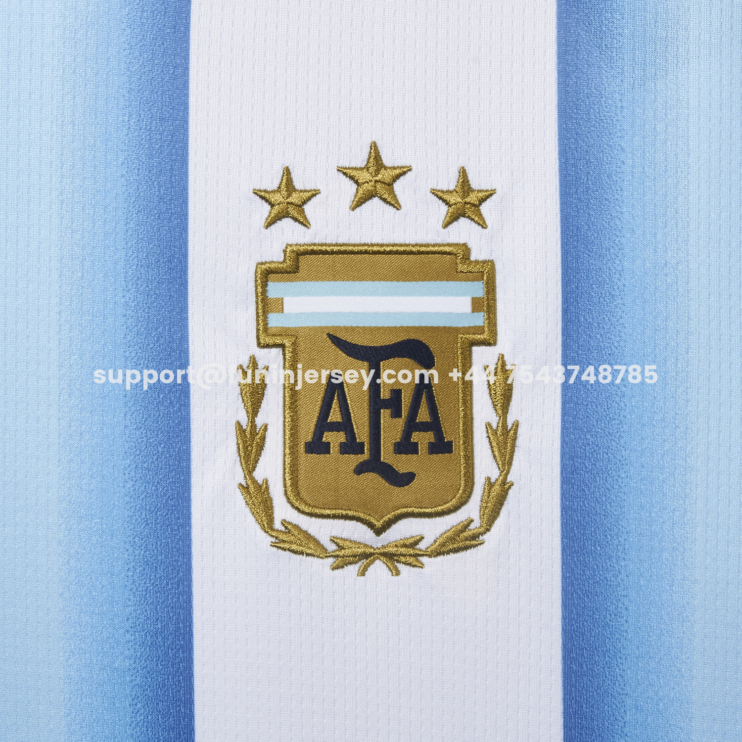 Funinjersey-Argentina 2026 Home Jersey Without Chest Patch - Fans Version