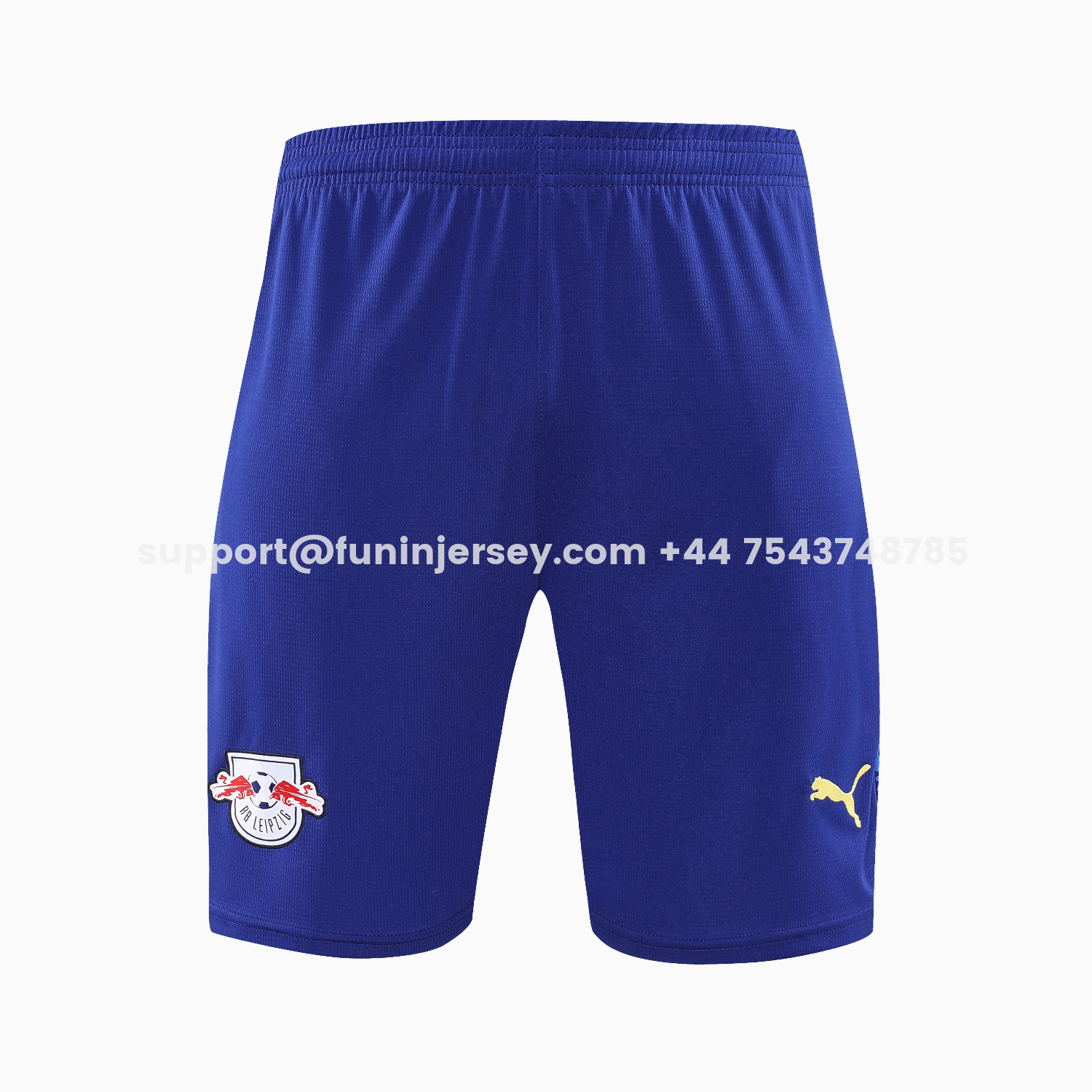 Funinjersey-RB Leipzig 25-26 Short-Sleeve Training Set - Blue Top & Blue Shorts