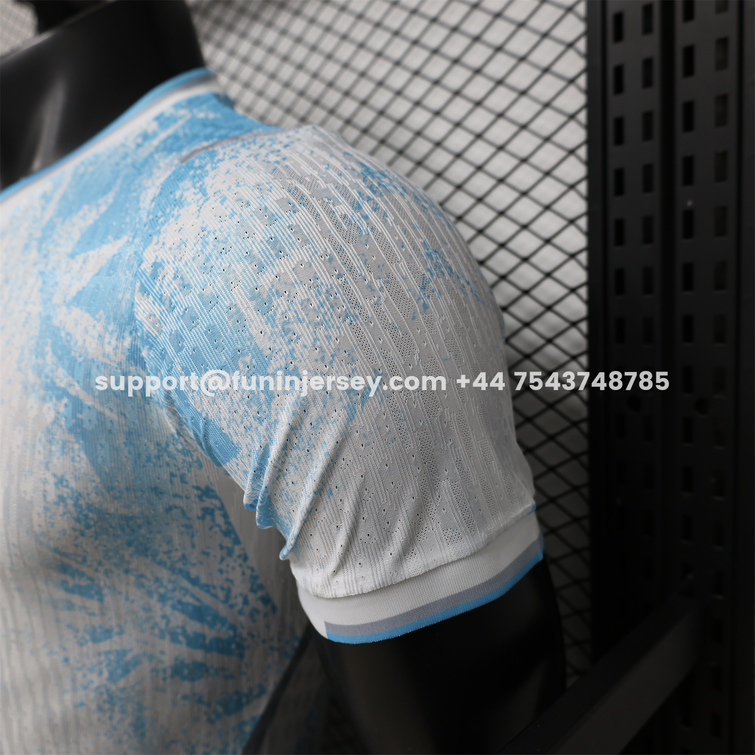 Funinjersey-Uruguay 2026 White With Blue Special Jersey - Player Version