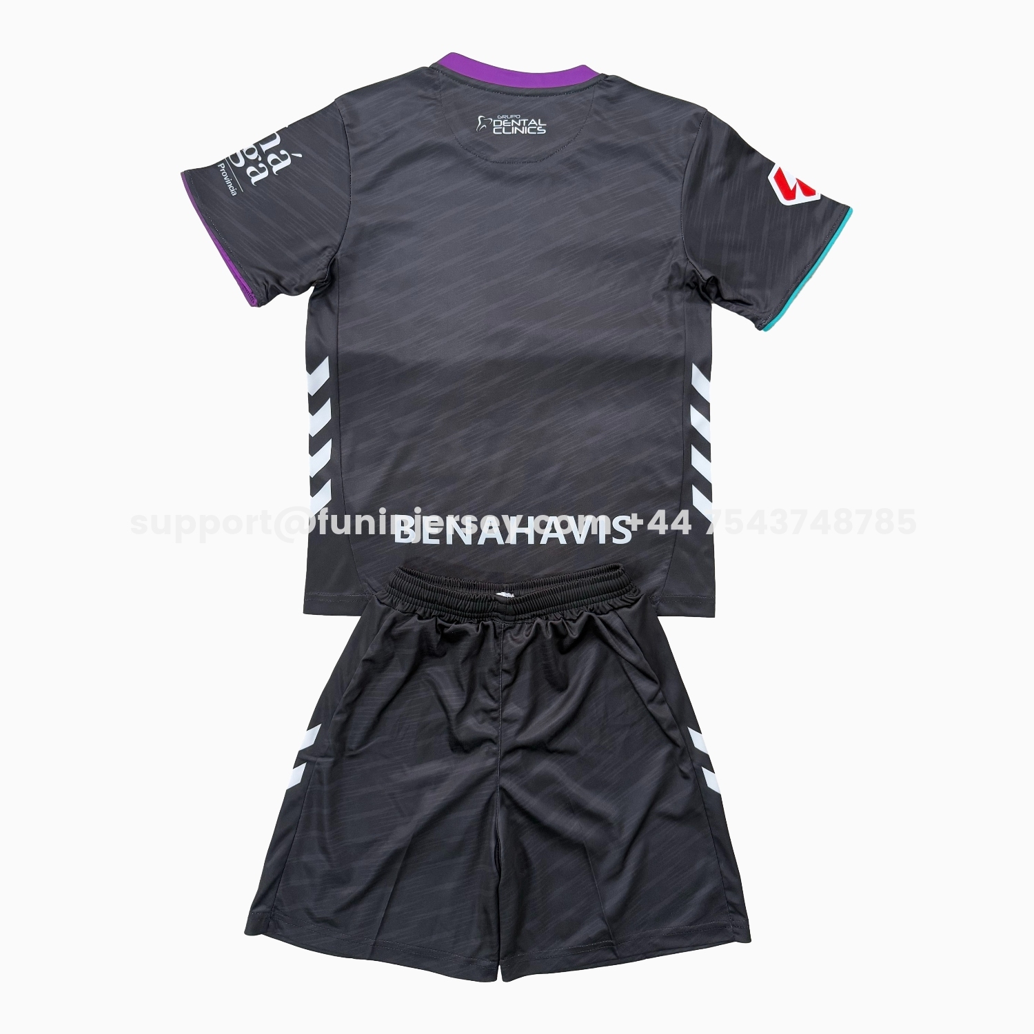Funinjersey-Malaga 25-26 Away Kids Kit