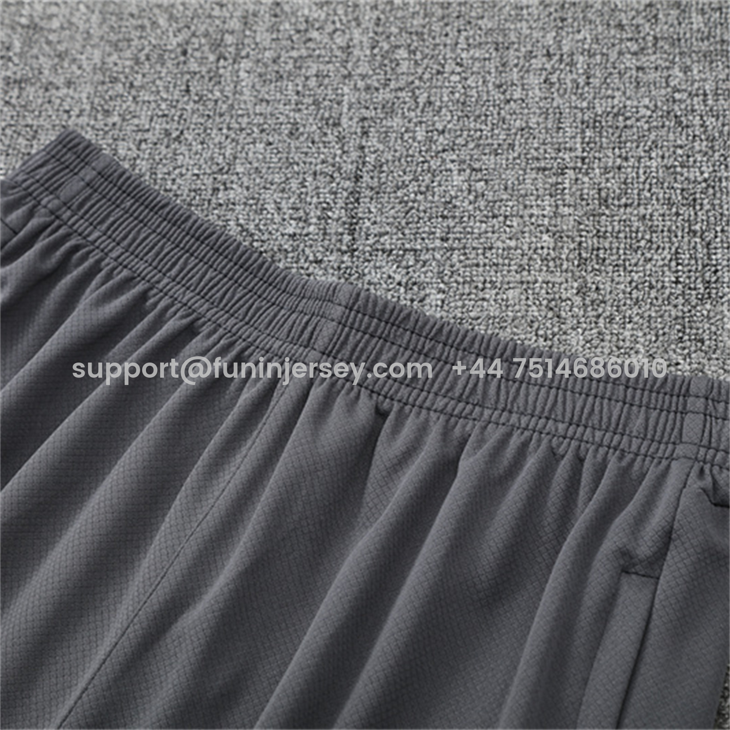 Funinjersey-Feyenoord 25-26 Short-Sleeve Training Set - Dark Gray Top & Dark Gray Shorts