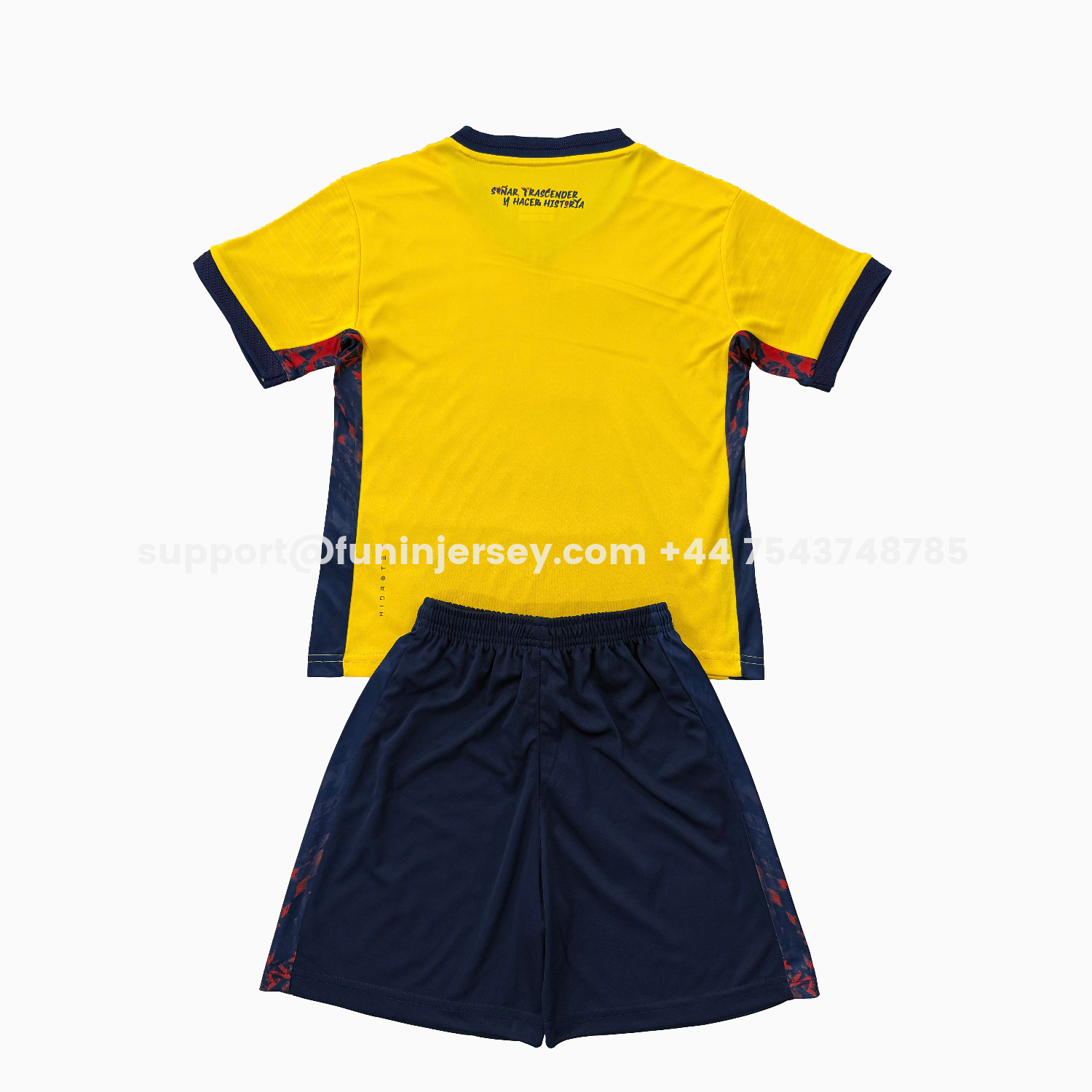 Funinjersey-Ecuador 2026 Home Men's Adult Jersey Set - Fans Version