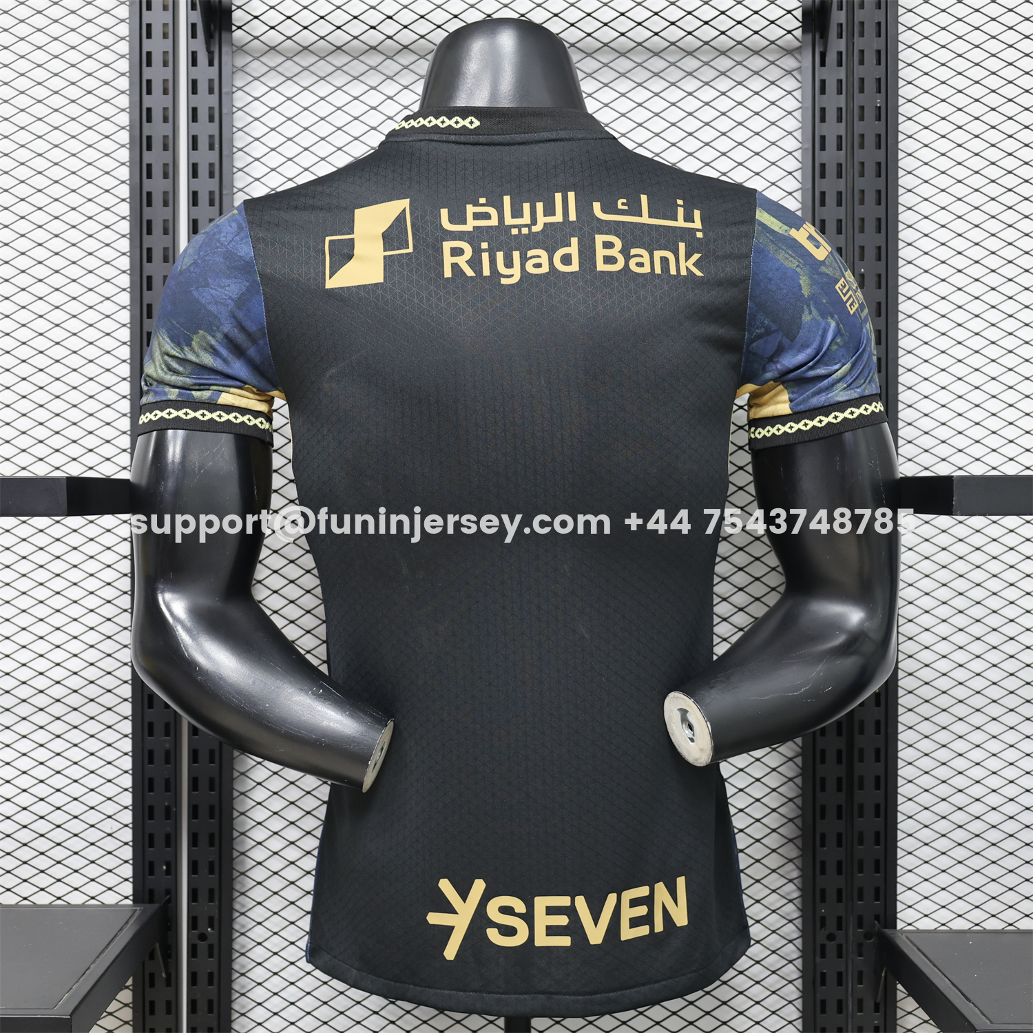 Funinjersey-Al Hilal Riyadh Crescent 26-27 Navy blue Special Jersey - Player Version