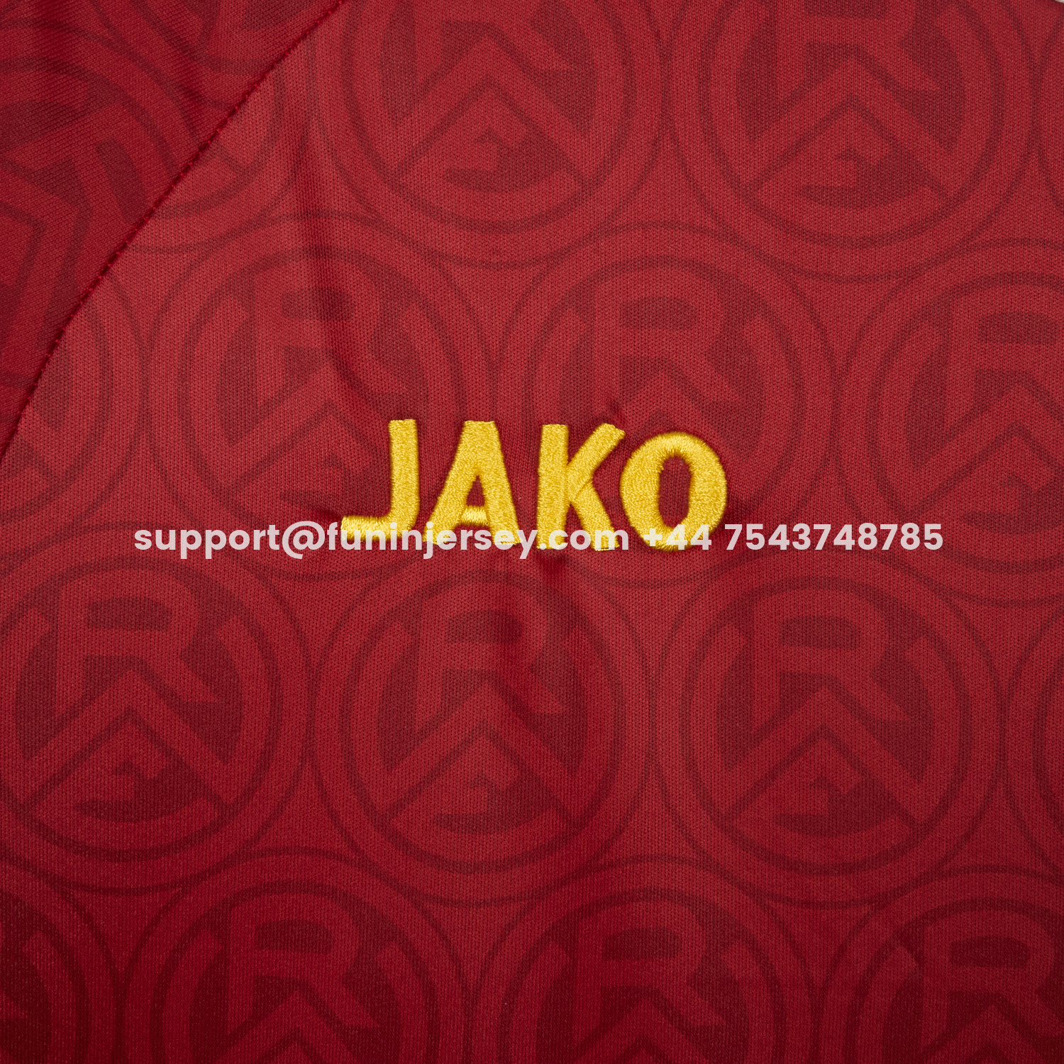 Funinjersey-Rot-Weiss Essen 25-26 100th Anniversary Jersey - Fans Version