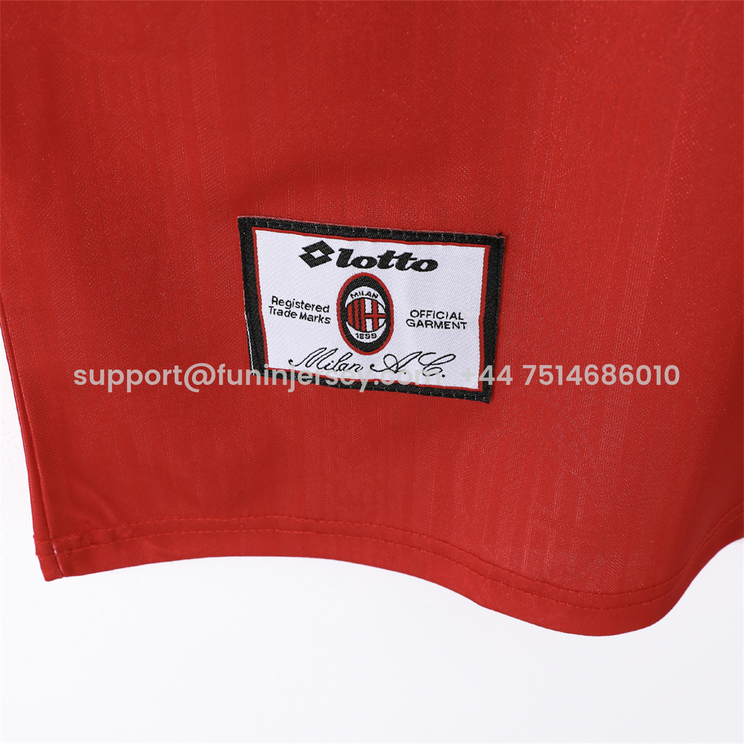 Funinjersey-Retro AC Milan 1997-98 Copa Centenarió de Belo Horizonte Fourth Jersey