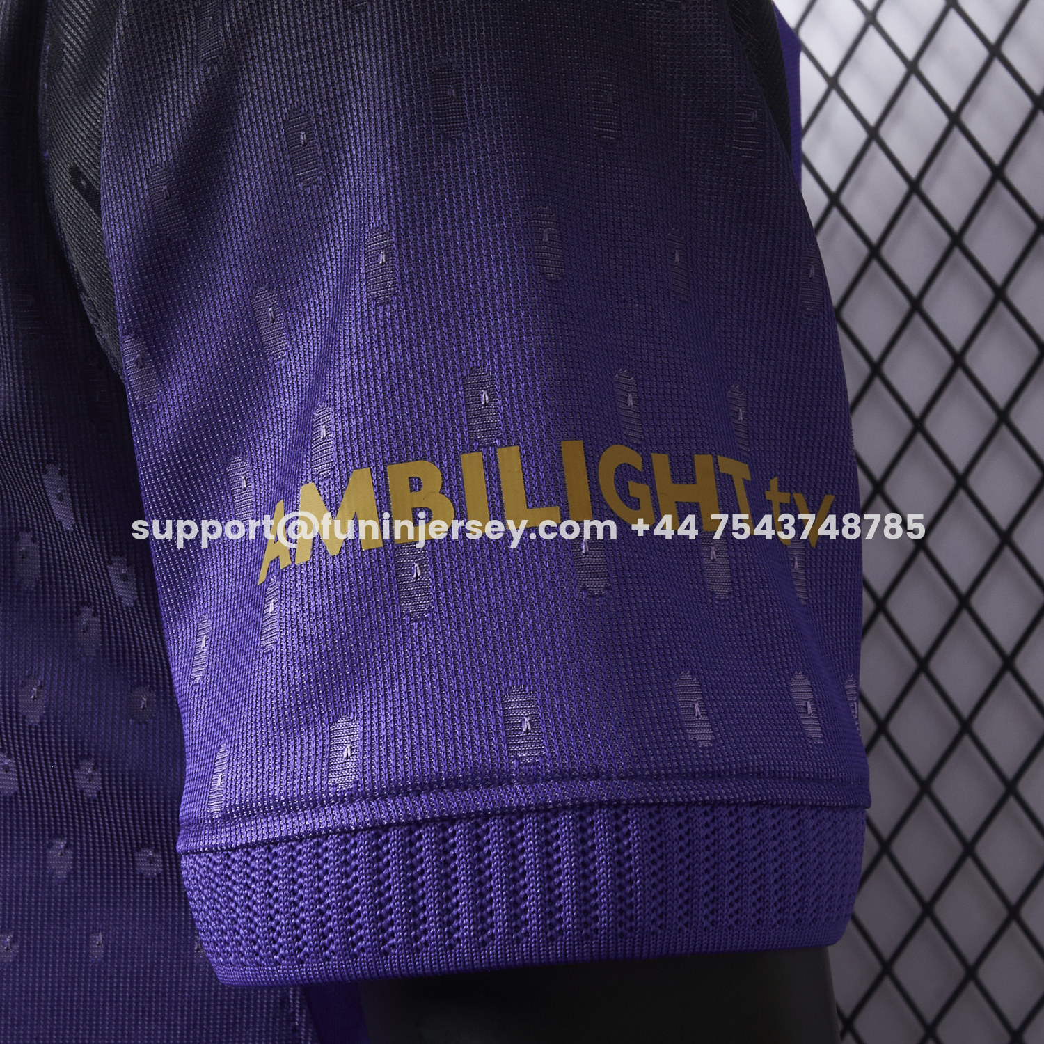 Funinjersey-Barcelona 26-27 Away Purple-Black Gradient Jersey - Player Version