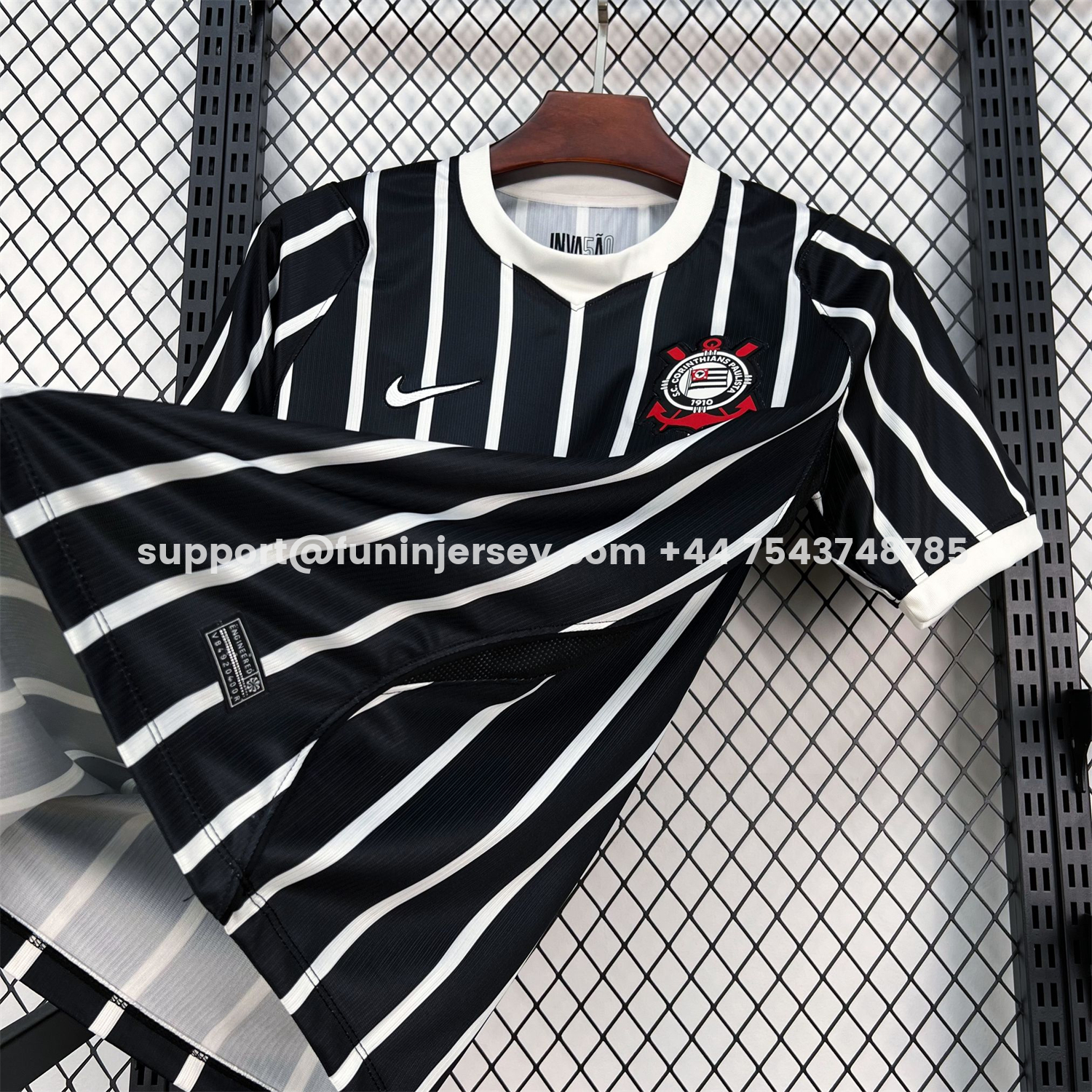 FUN-Funinjersey-Corinthians 26-27 Away Jersey - Fans Version