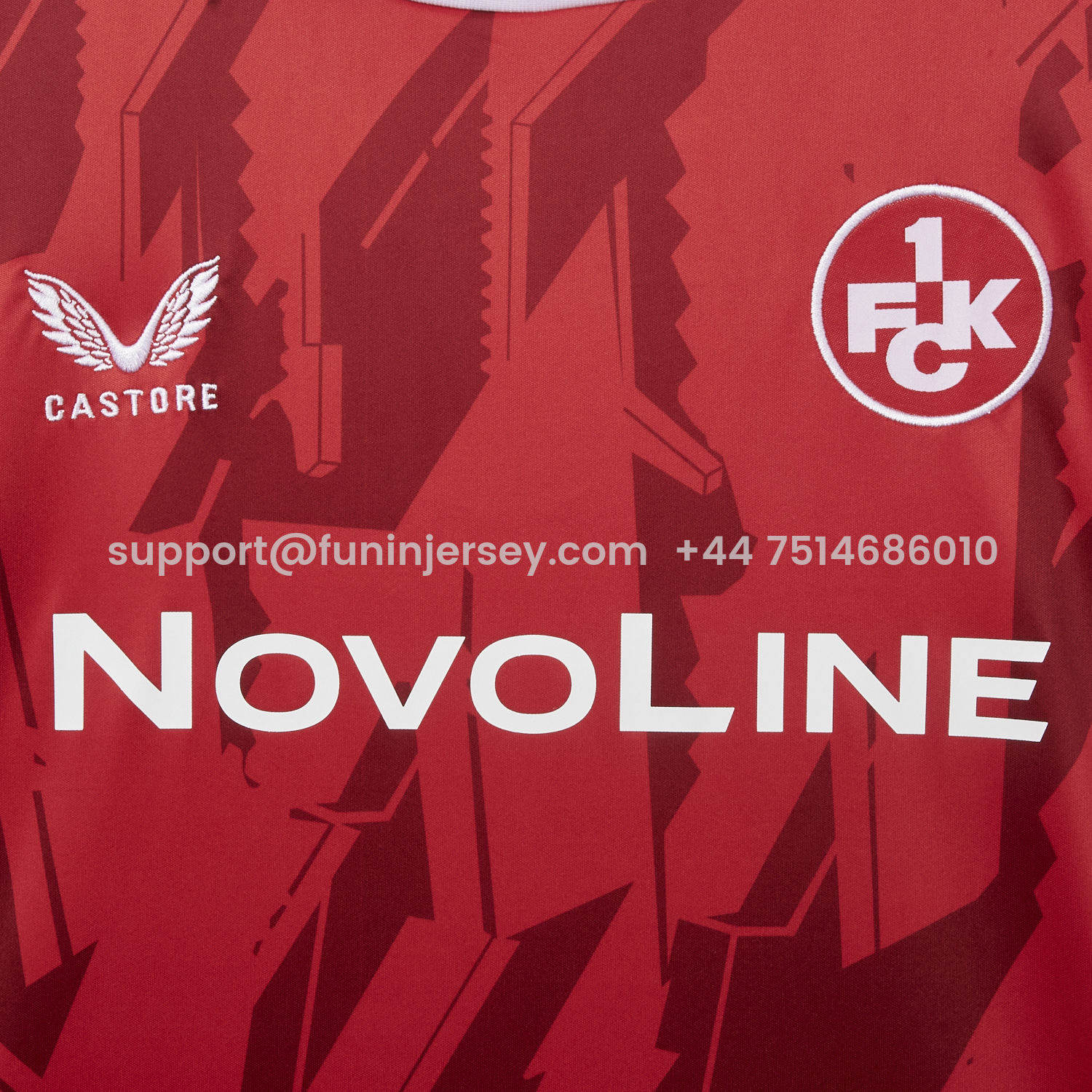 Funinjersey-Kaiserslautern 25-26 Home Jersey - Fans Version