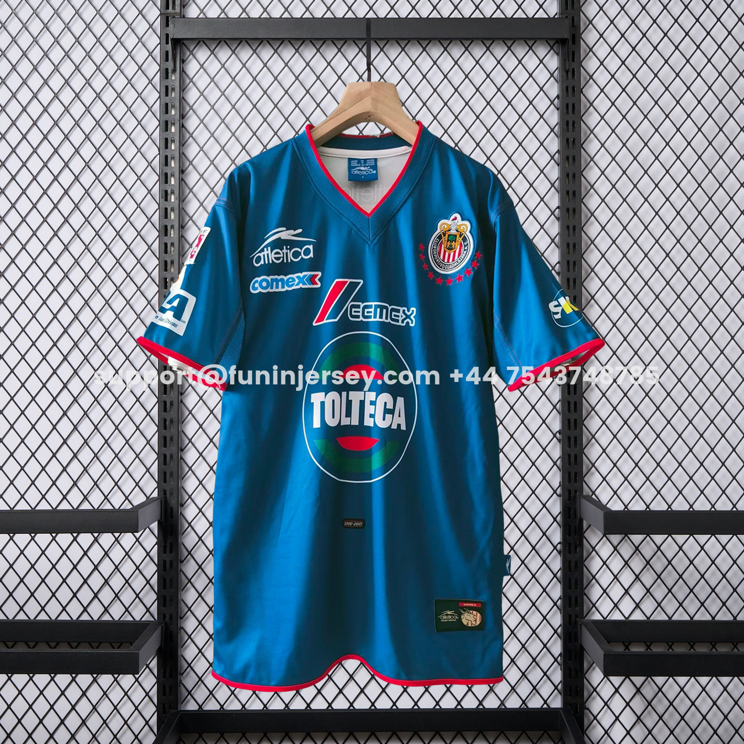 Funinjersey-Retro Chivas de Guadalajara 2001-02 Third Jersey
