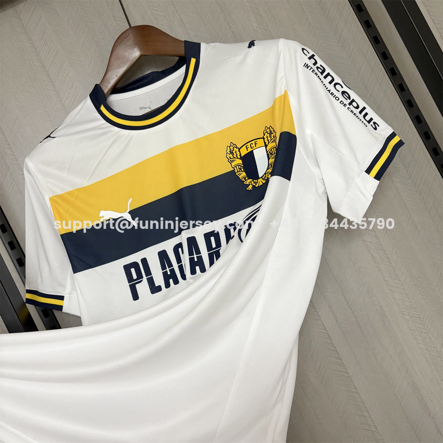 Funinjersey-FC Famalicão 25-26 Home White Jersey - Fans Version
