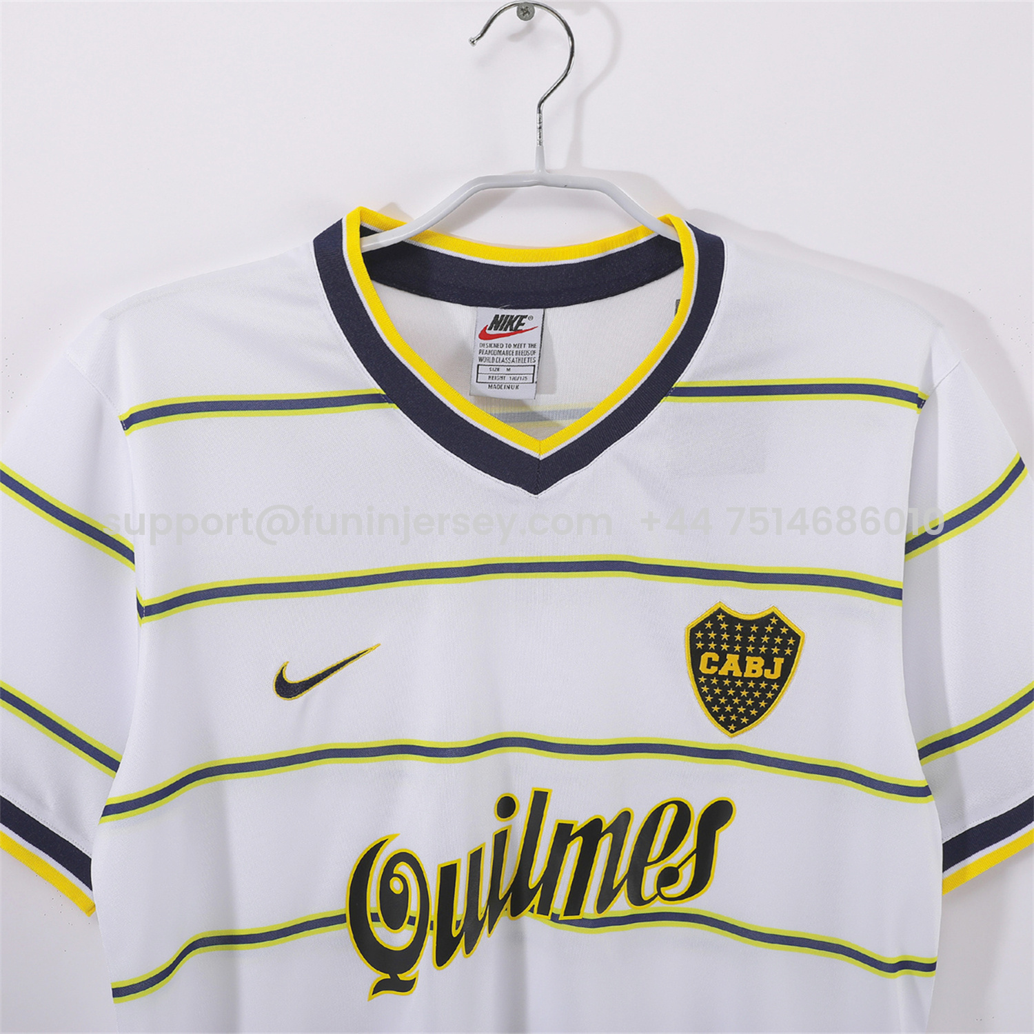 Funinjersey-Retro Boca Juniors 1998-99 Copa Mercosur Away Jersey