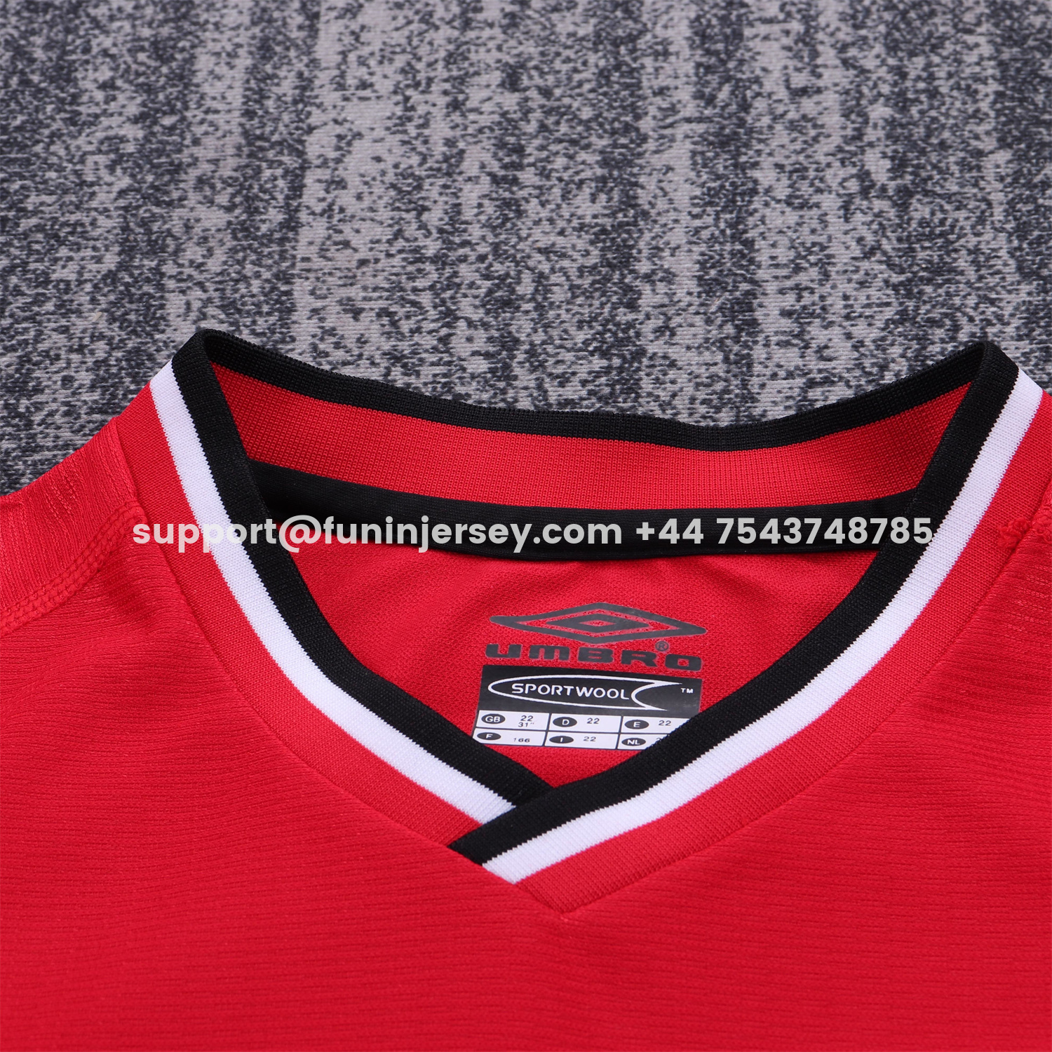 Funinjersey-Retro Manchester United 2000-02 Home Kids Kit
