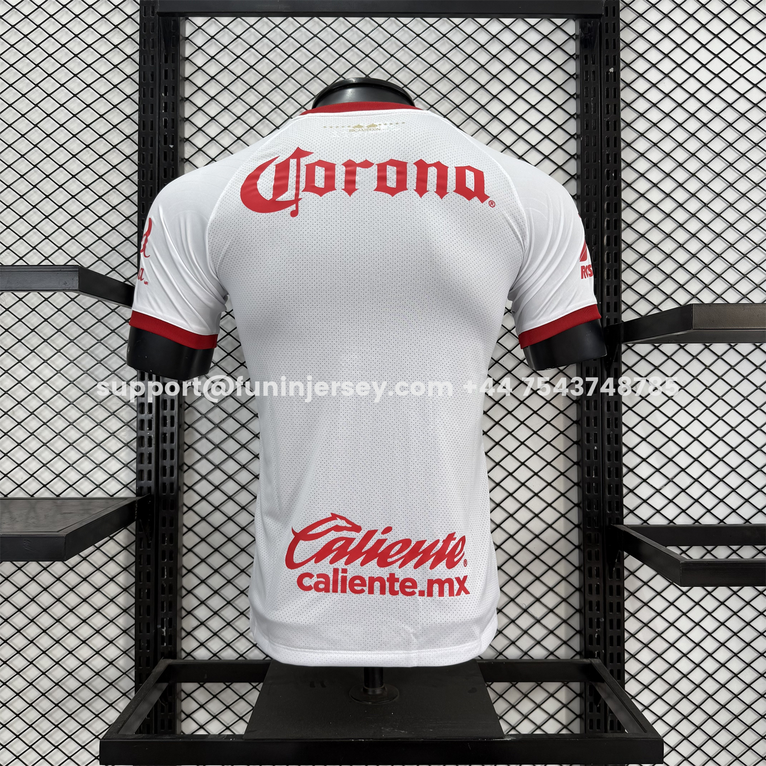 Funinjersey-【The Double Winners】Toluca 25-26 White Special Jersey - Player Version