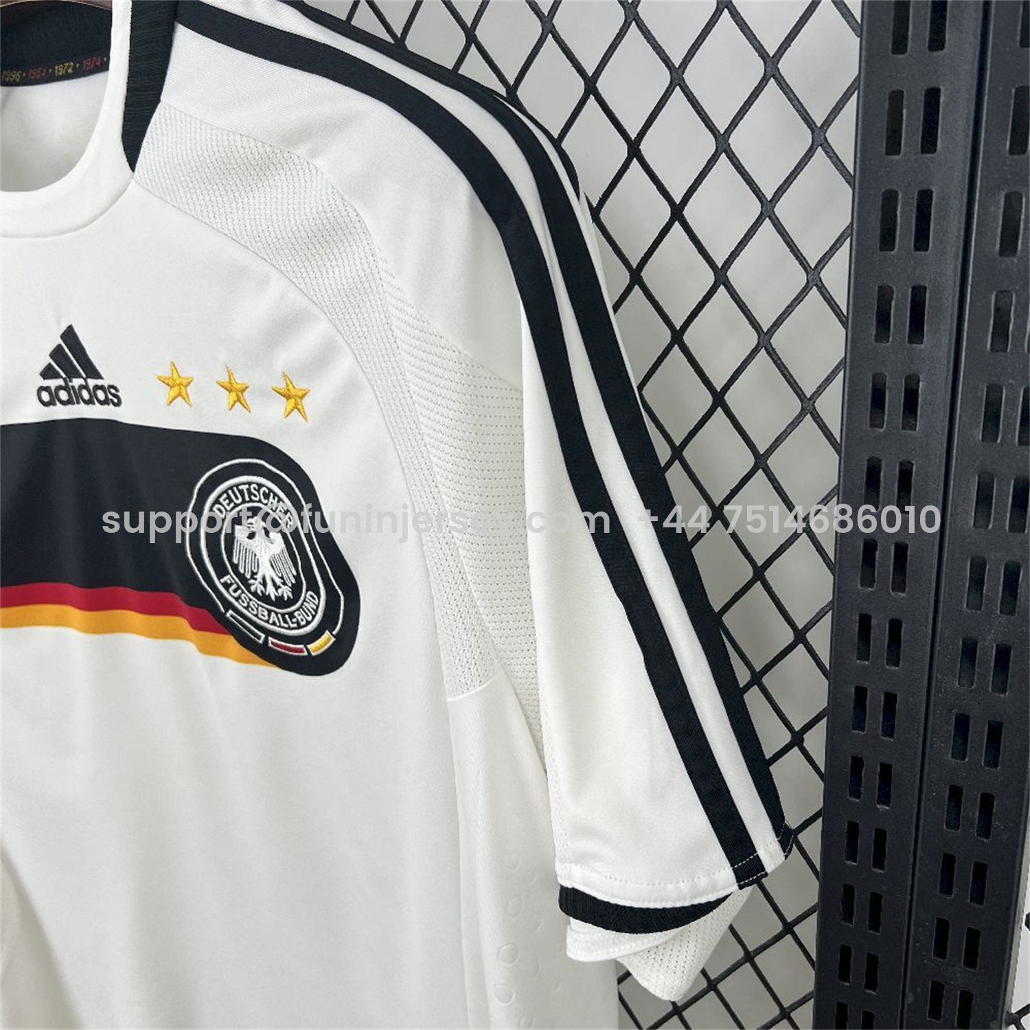 Funinjersey-Retro Germany 2008 Home Jersey