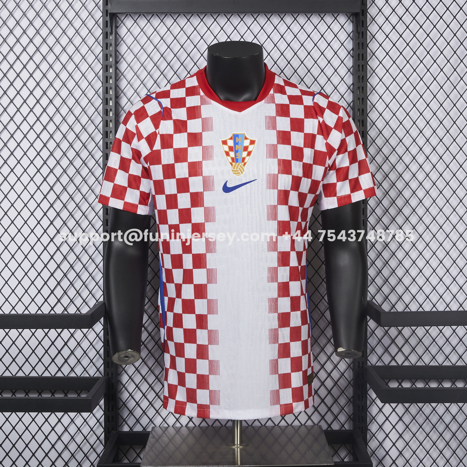 Funinjersey-Croatia 2026 Home Jersey - Player Version