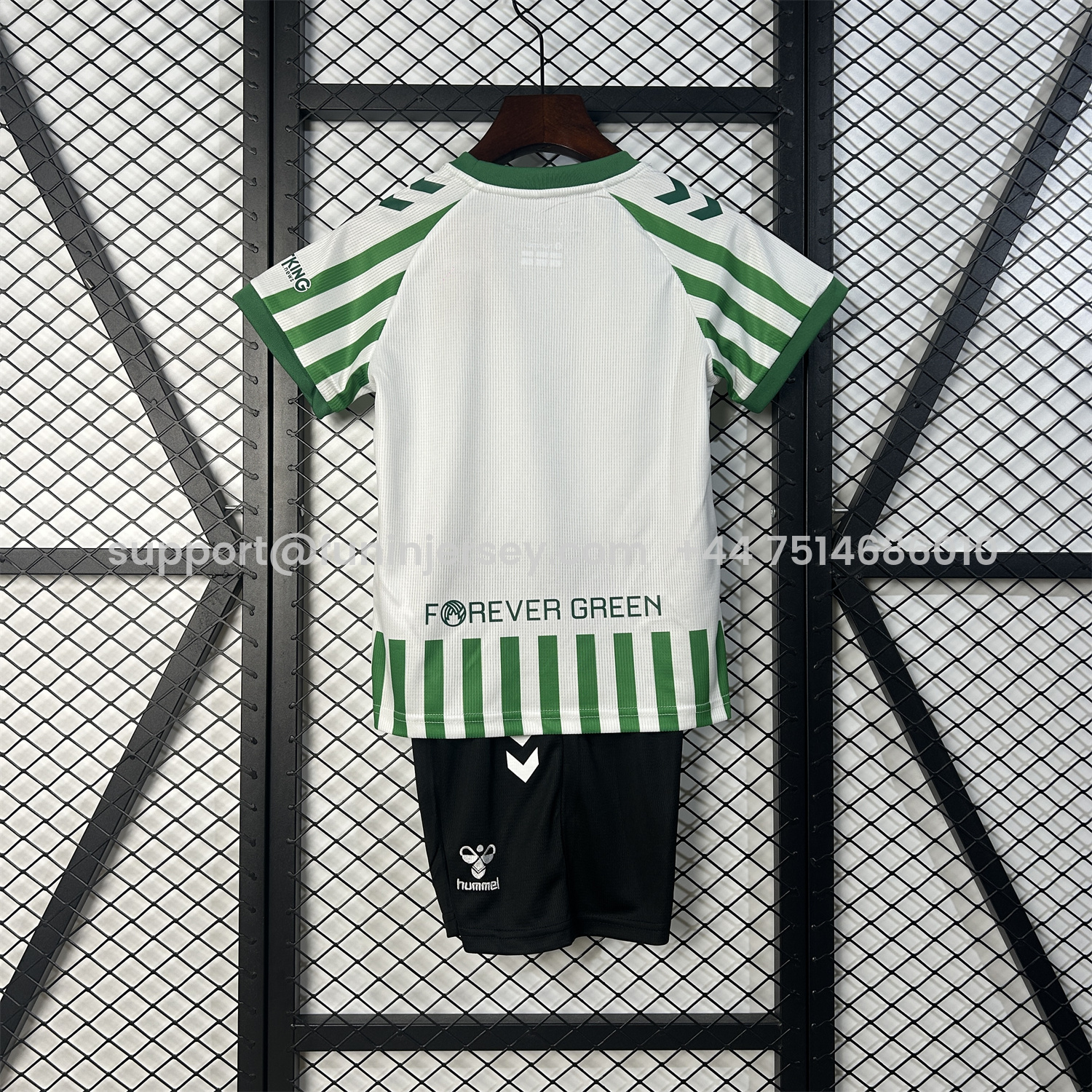 Funinjersey-Real Betis 2025 Conference League Final Special Kids Kit