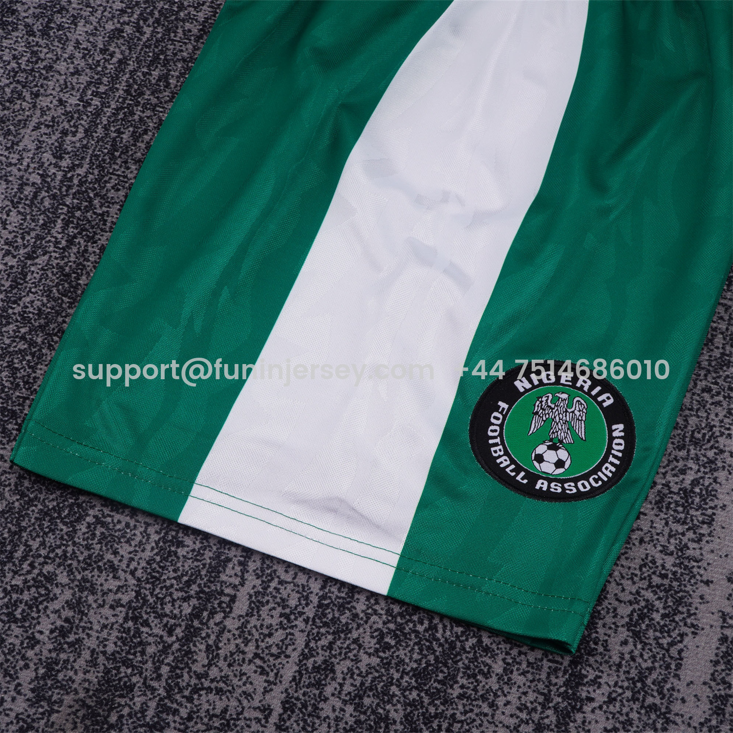 Funinjersey-Retro Nigeria 1996 Home Kids Kit