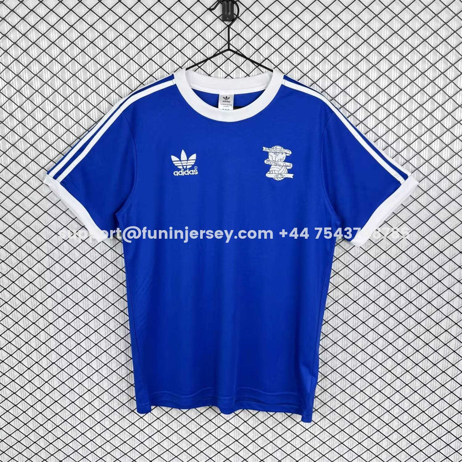 Funinjersey-Retro Birmingham City 1977-78 Home Jersey