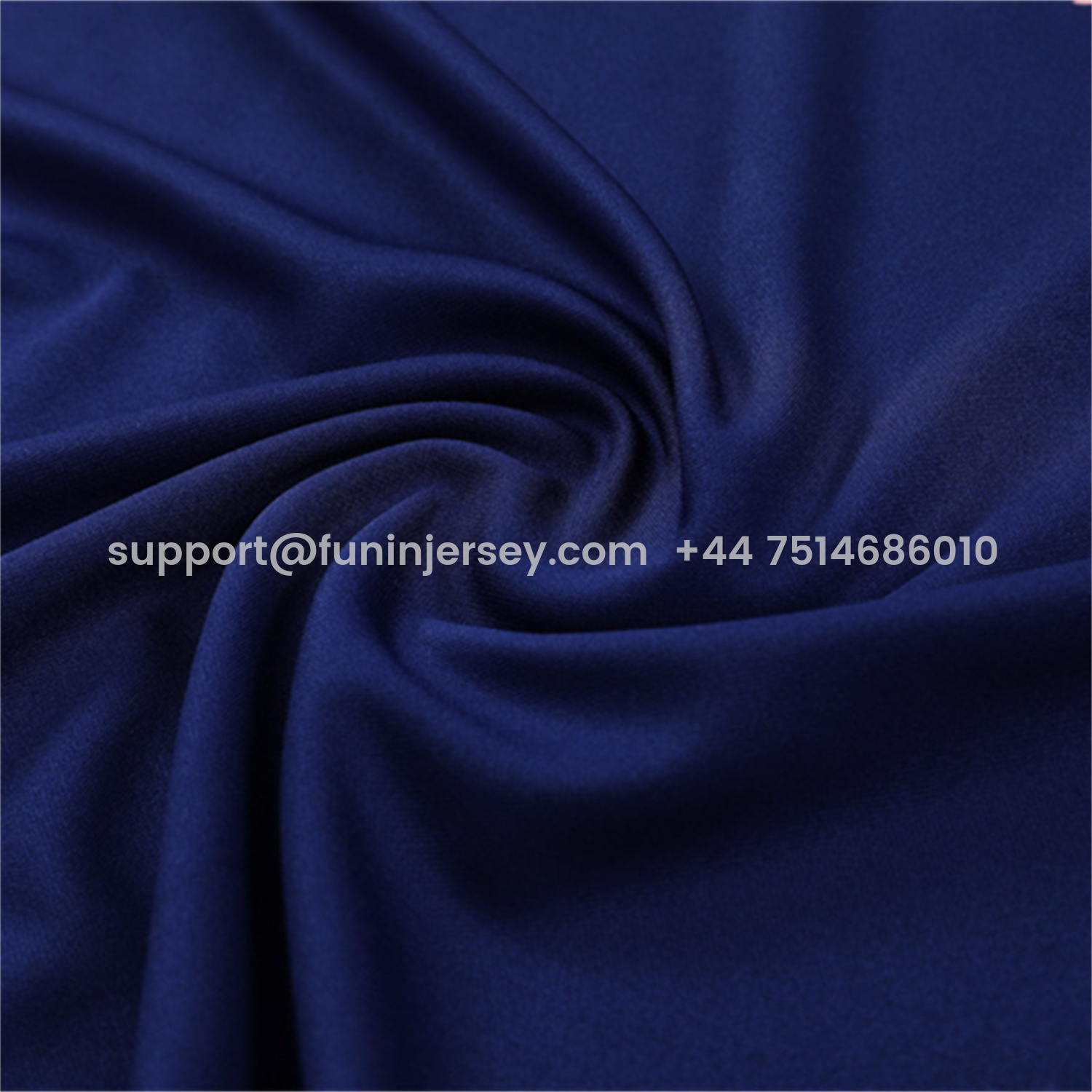 Funinjersey-Feyenoord 25-26 Long Sleeve Training Set - Royal Blue Top & Royal Blue Pants