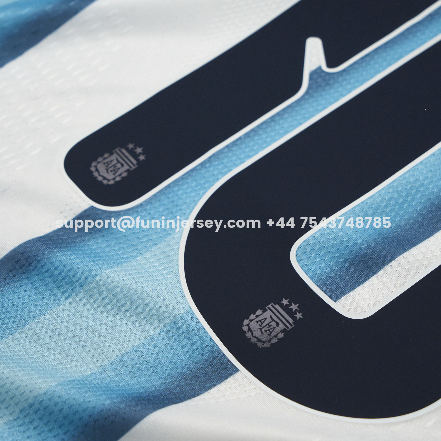 Funinjersey-Argentina 2026 Home Blue White Jersey - Player Version