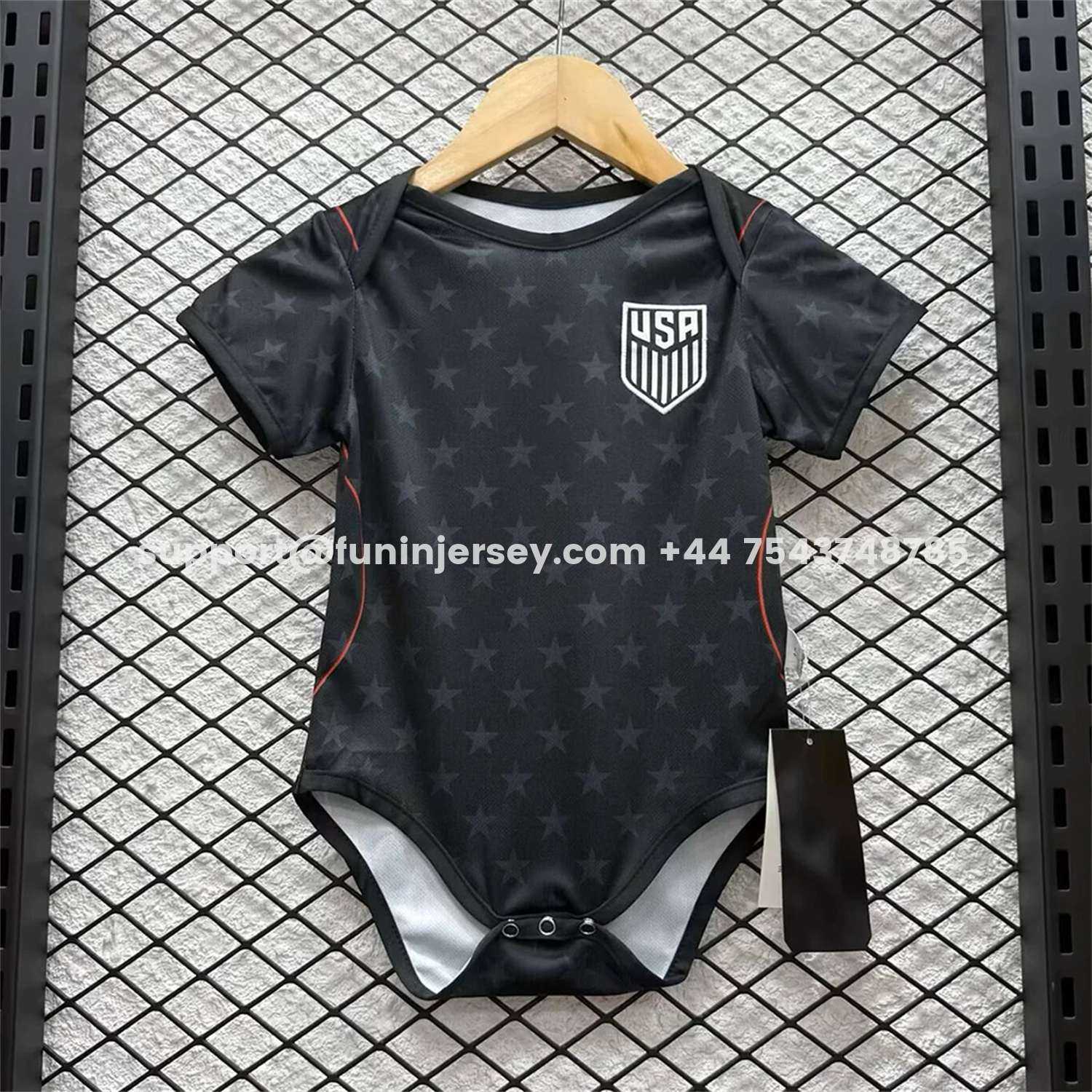 Funinjersey-United States USA 2026 Away Baby Crawling Suit