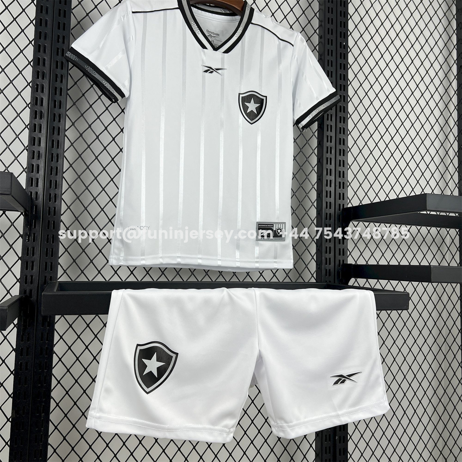 Funinjersey-Botafogo 25-26 Third Unsponsored Kids Kit