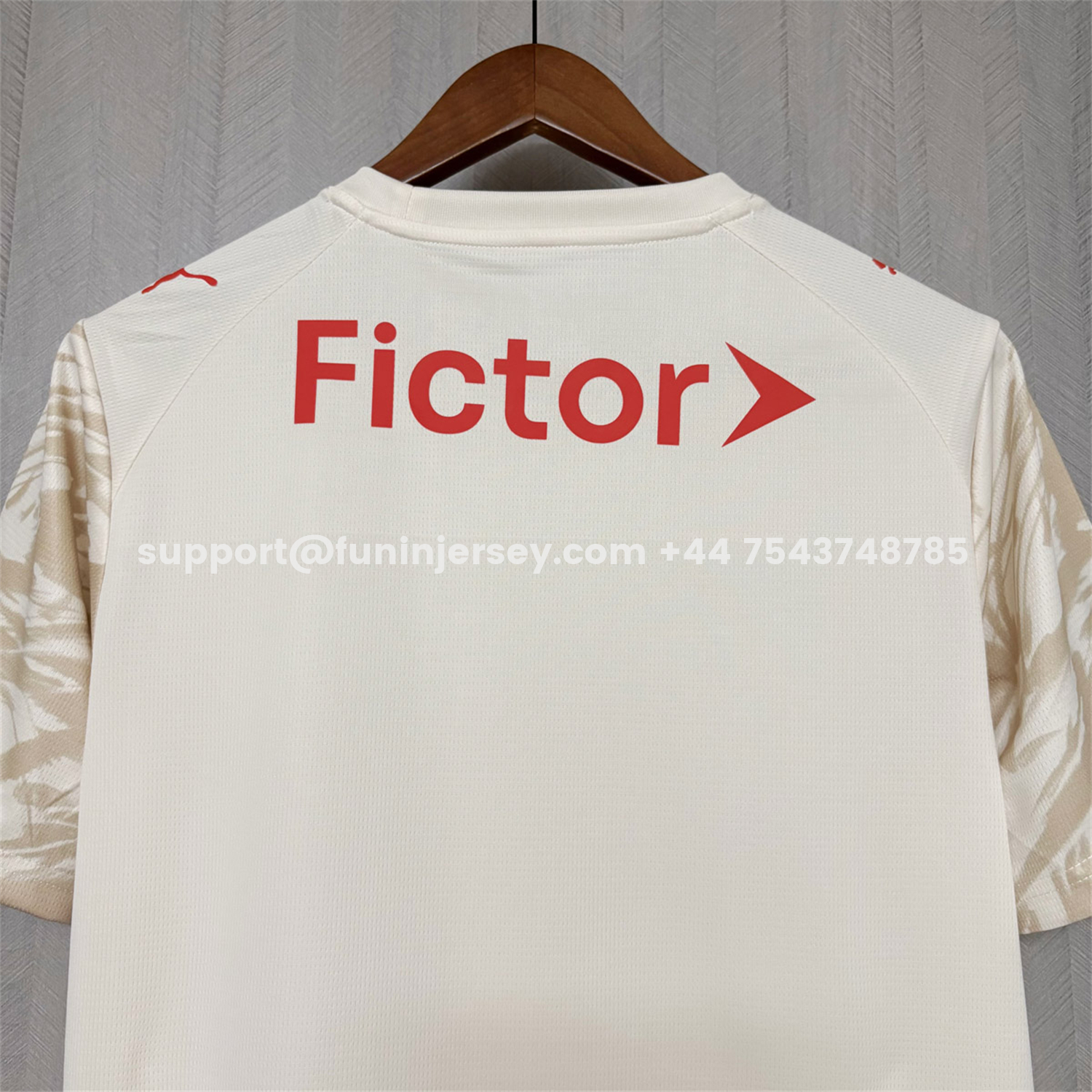 Funinjersey-Palmeiras 26-27 Off-White Goalkeeper Jersey - Fans Version