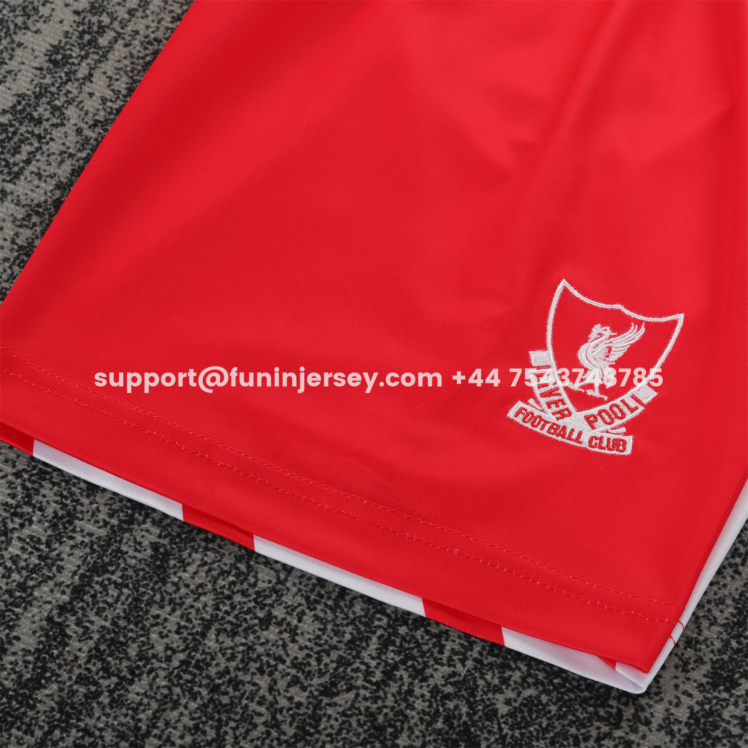 Funinjersey-Retro Liver.pool 1991-92 Home Kids Kit