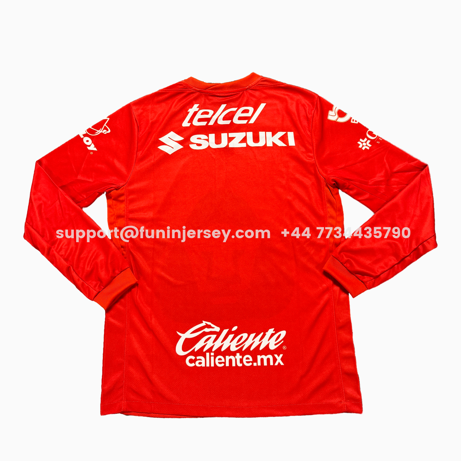 Funinjersey-Pumas UNAM 25-26 Orange Goalkeeper Long Sleeves Jersey - Fans Version