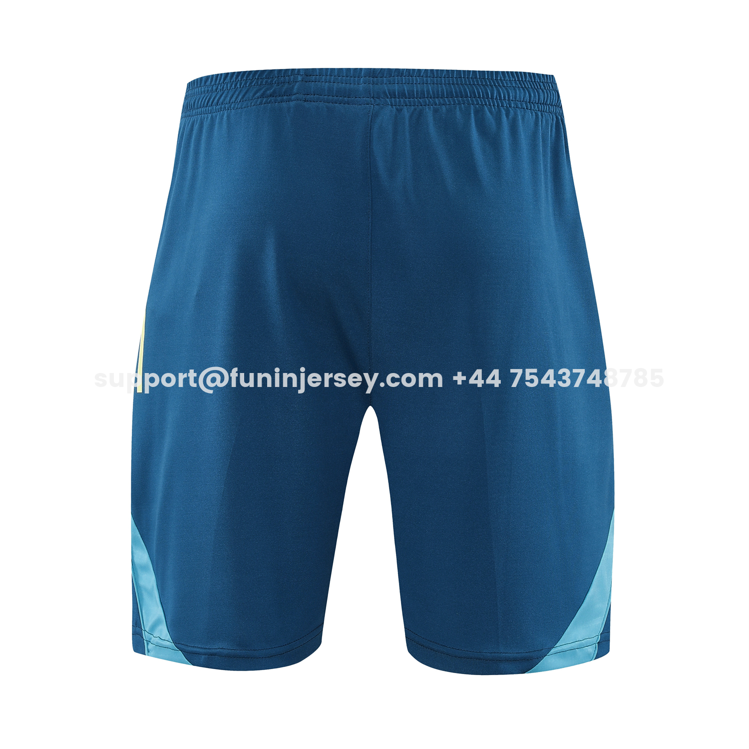 Funinjersey-Club América 25-26 Short-Sleeve Training Set - Deep Blue Top & Deep Blue Shorts