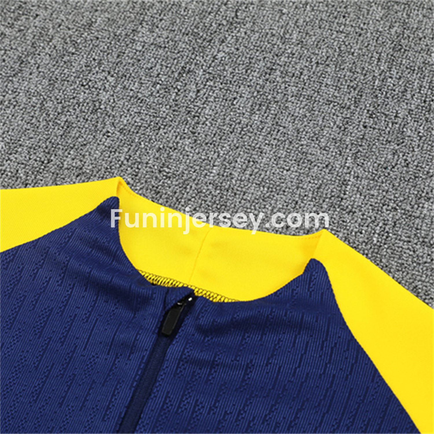 Funinjersey-Atletico Madrid 25-26 Long Sleeves Training Set - Royal Blue Top & Royal Blue Pants