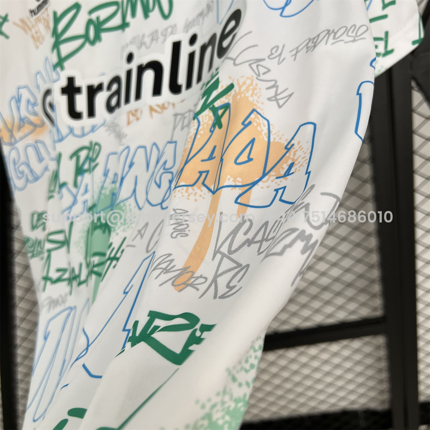 Funinjersey-Real Betis 25-26 Graffiti Style Special Jersey - Fans Version