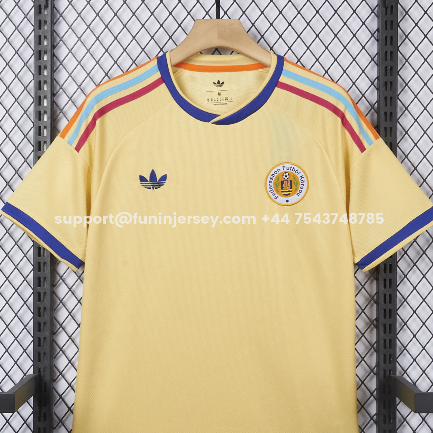 Funinjersey-Curaçao 2026 Away Yellow Jersey - Fans Version