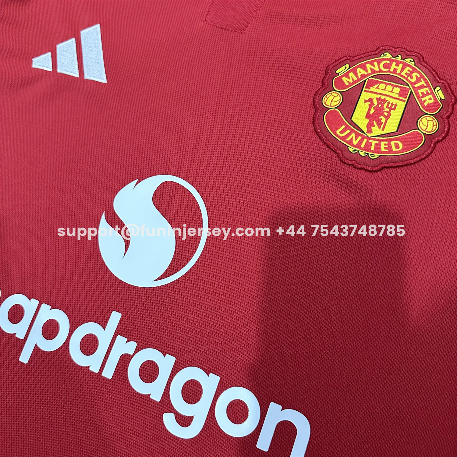 Funinjersey-Manchester United 26-27 Home Jersey - Fans Version