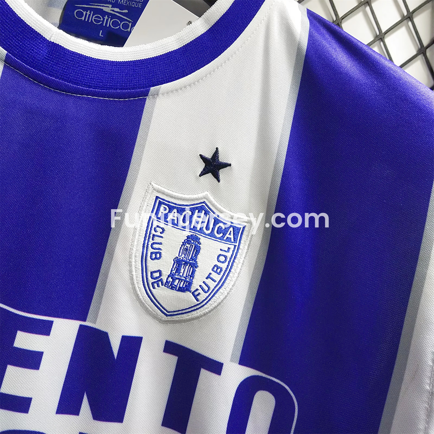 Funinjersey-Retro Pachuca 2001-02 Home Jersey
